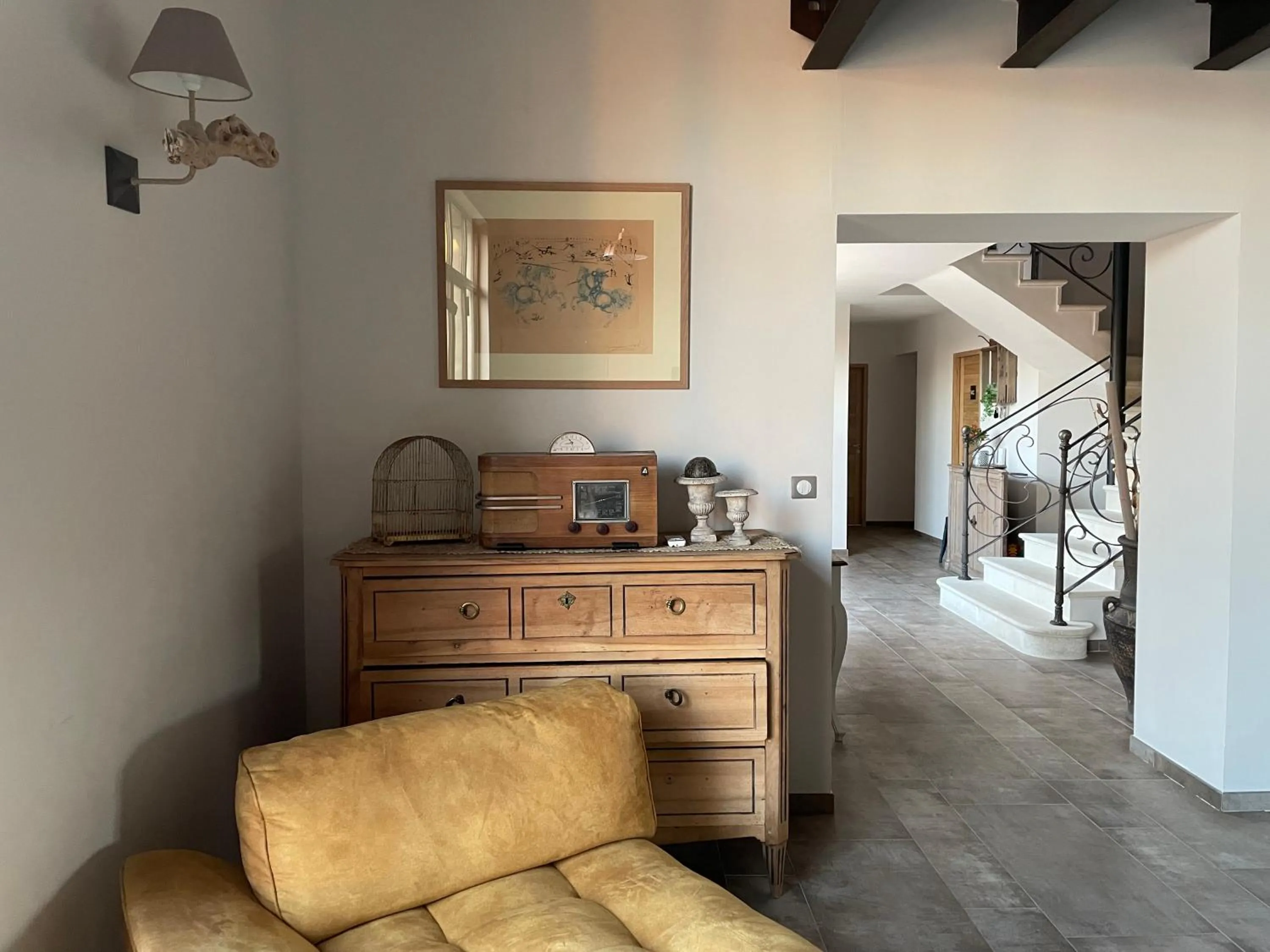 Living room in Côté Dentelles