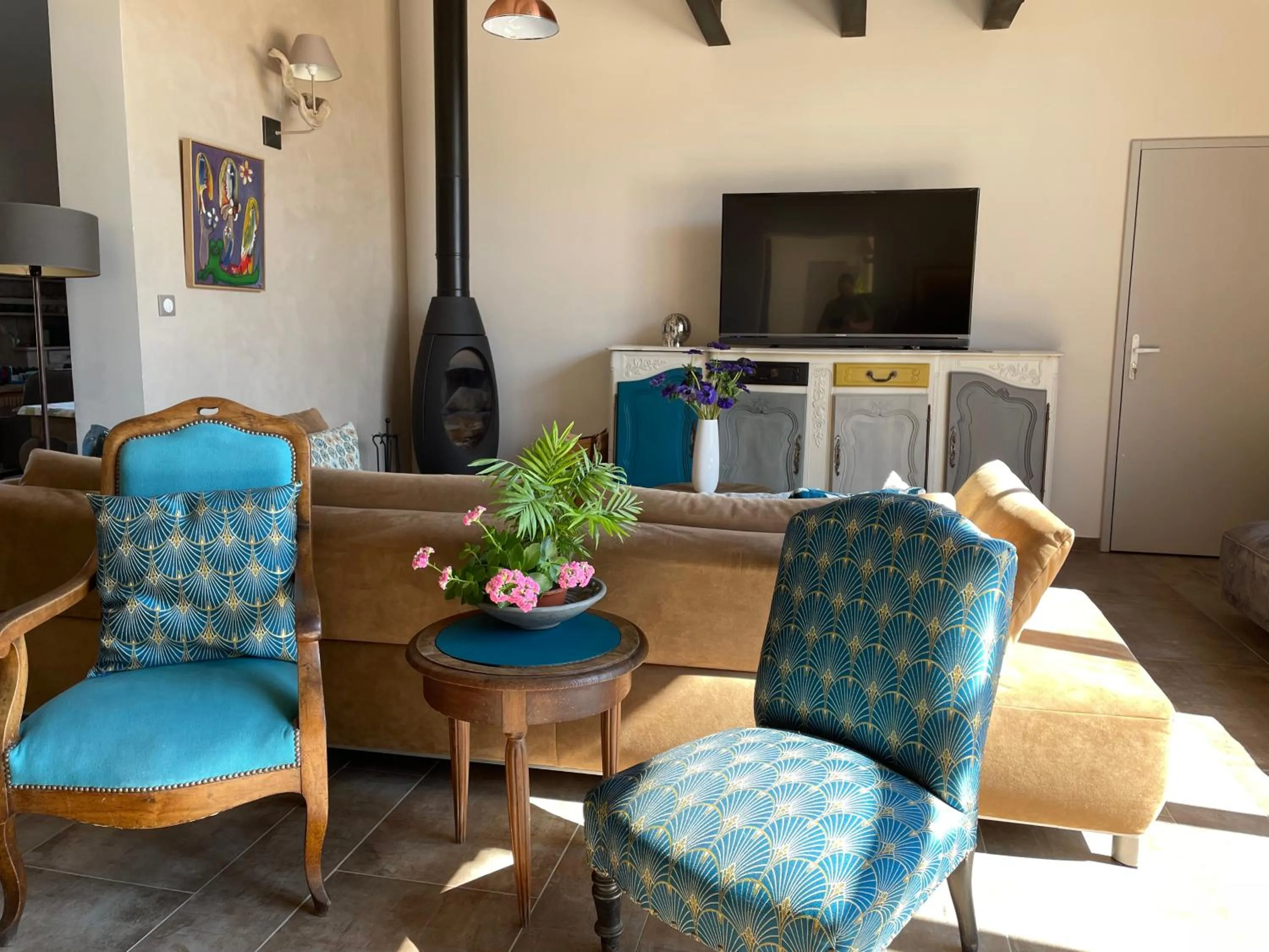 Living room in Côté Dentelles