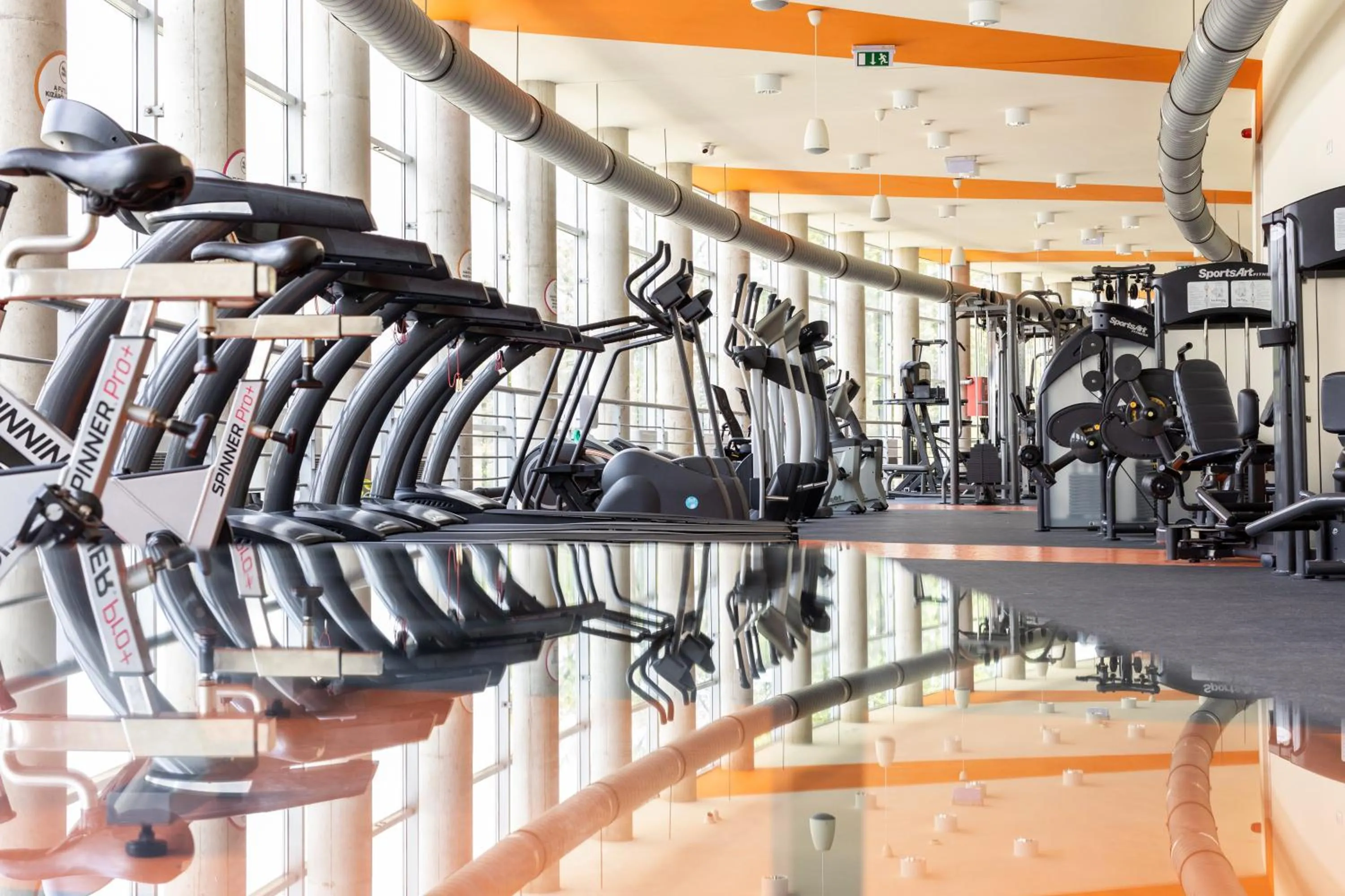 Fitness centre/facilities in Hunguest Szeged - ex Forrás