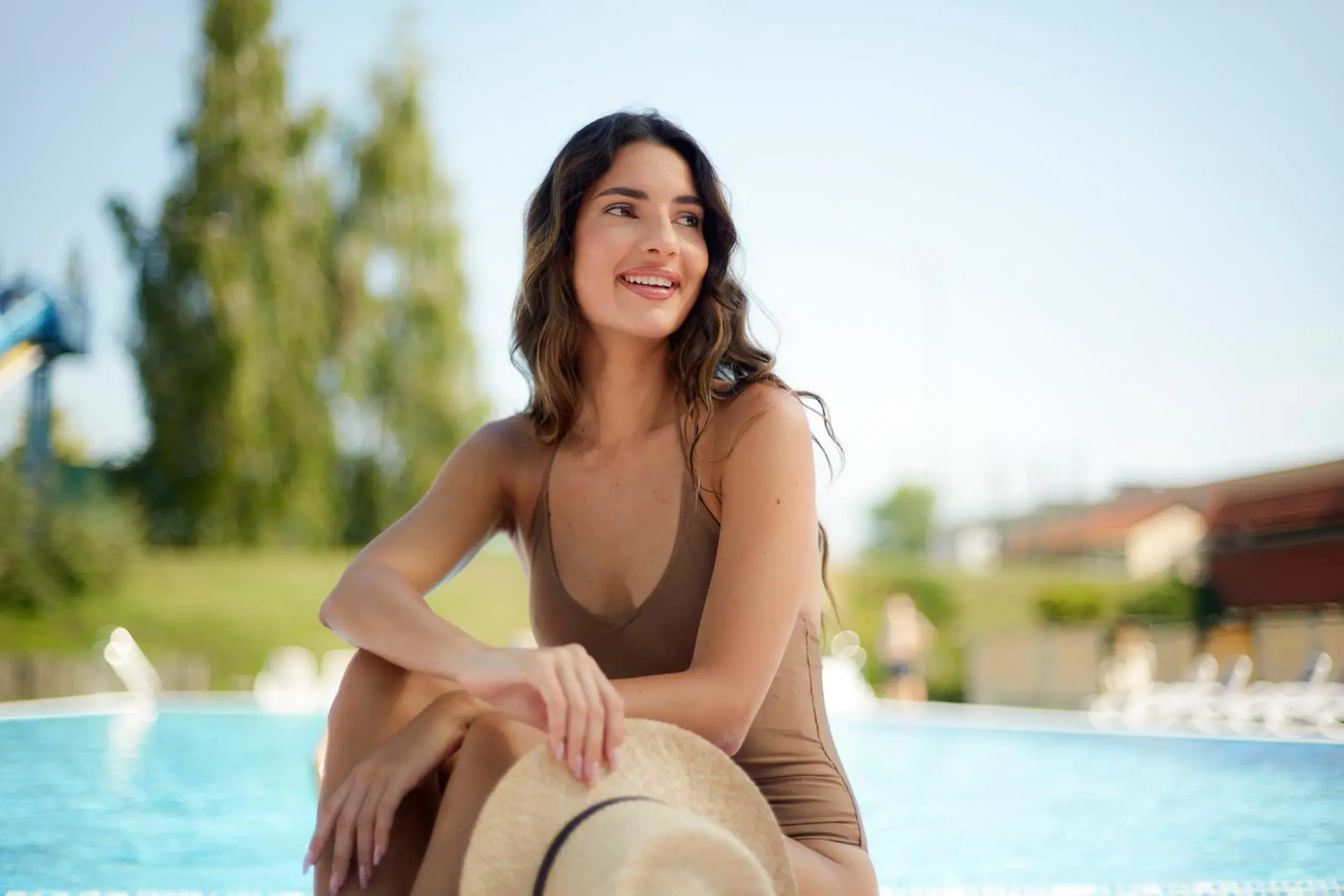 Swimming pool in Hunguest Hotel Pelion Swimming pool in Hunguest Hotel Pelion