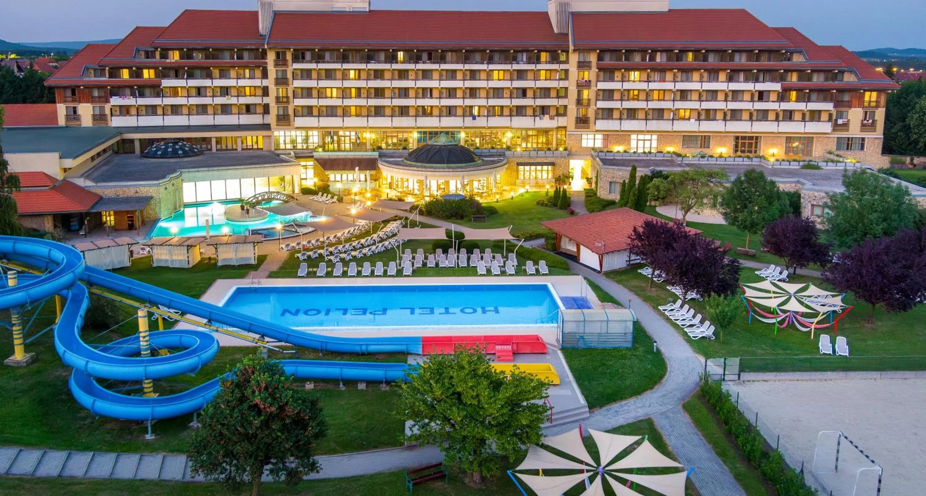 Property building in Hunguest Hotel Pelion