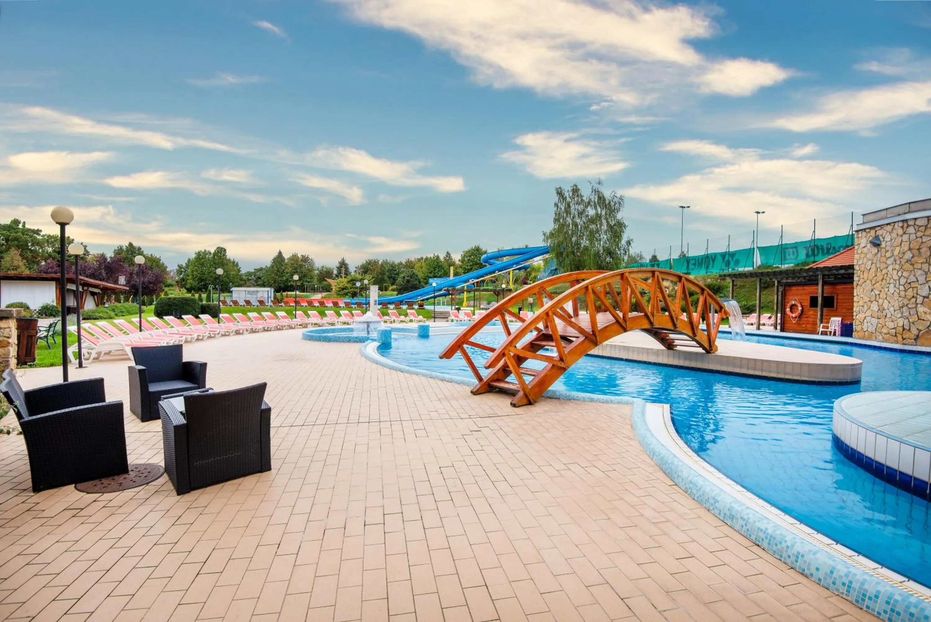 Swimming pool in Hunguest Hotel Pelion