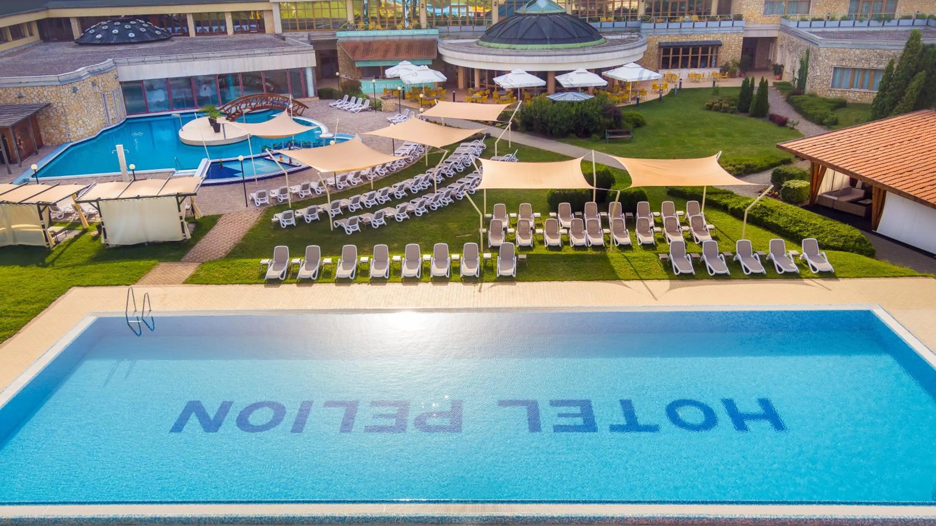 Garden in Hunguest Hotel Pelion