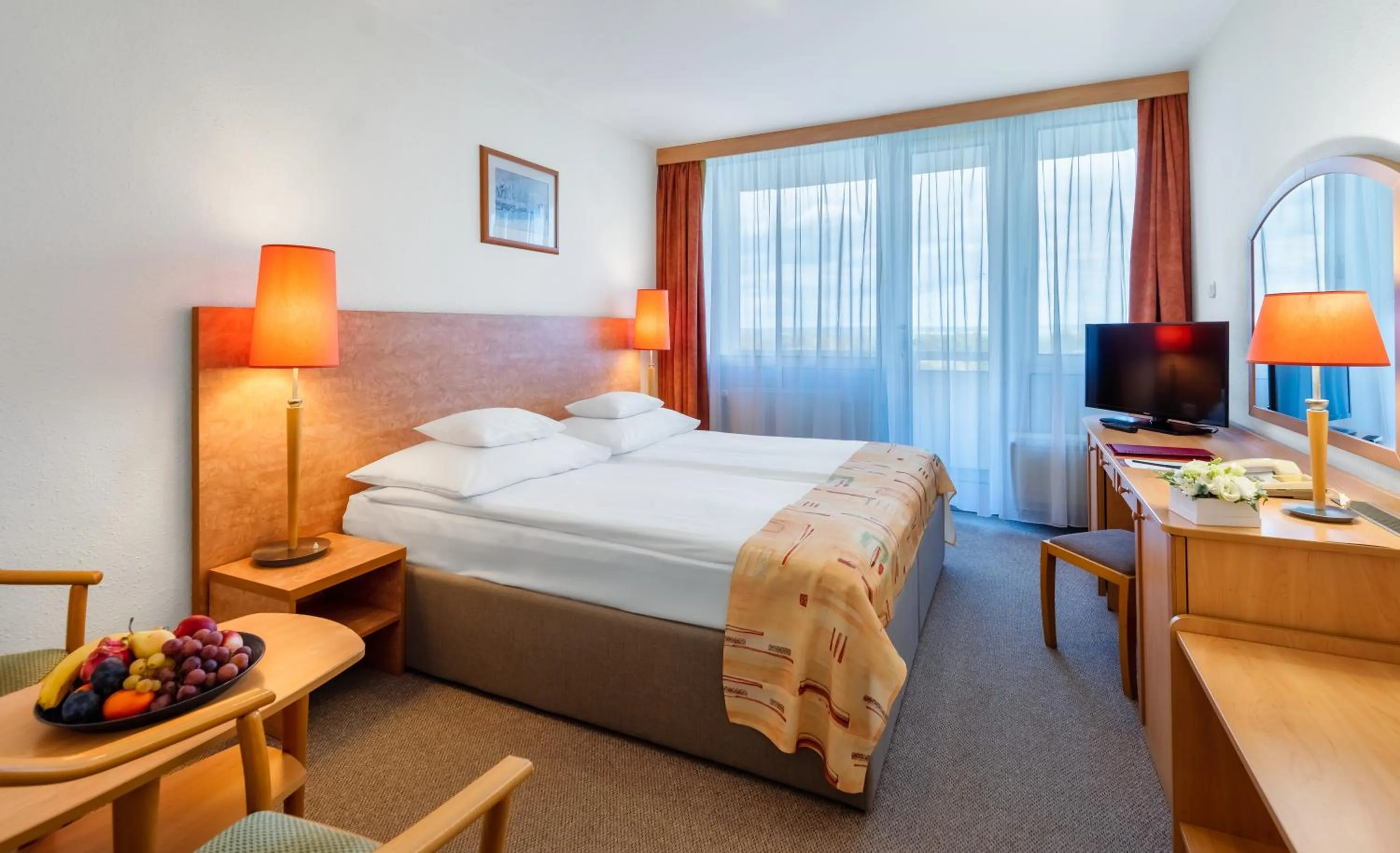 Bed in Hunguest Hotel Freya