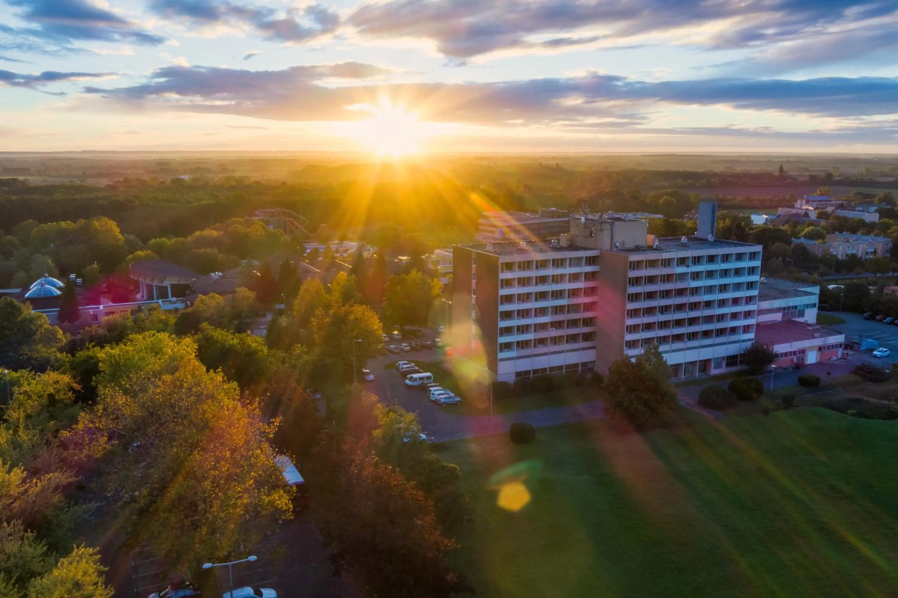 Property building in Hunguest Hotel Freya