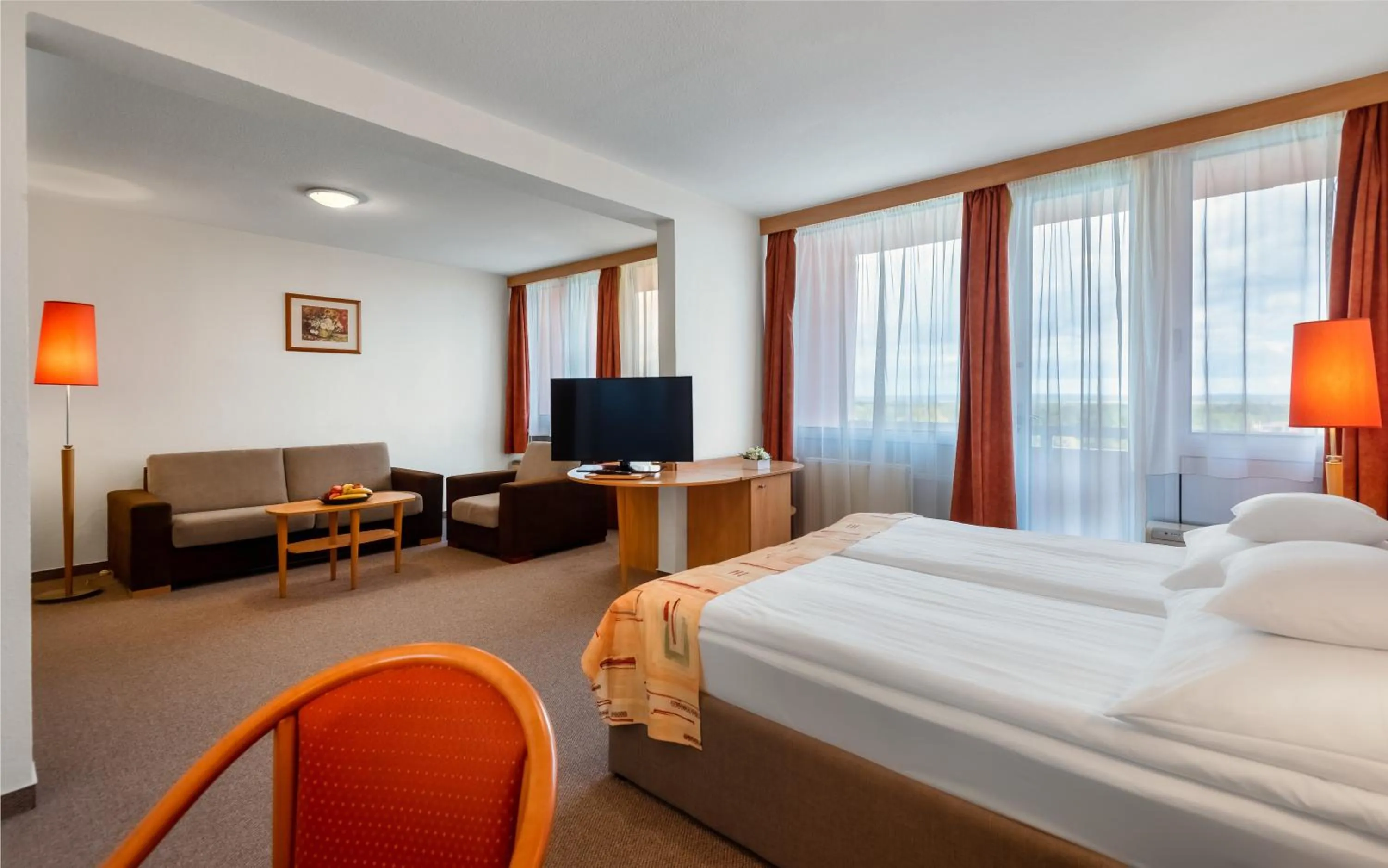 Bed in Hunguest Hotel Freya