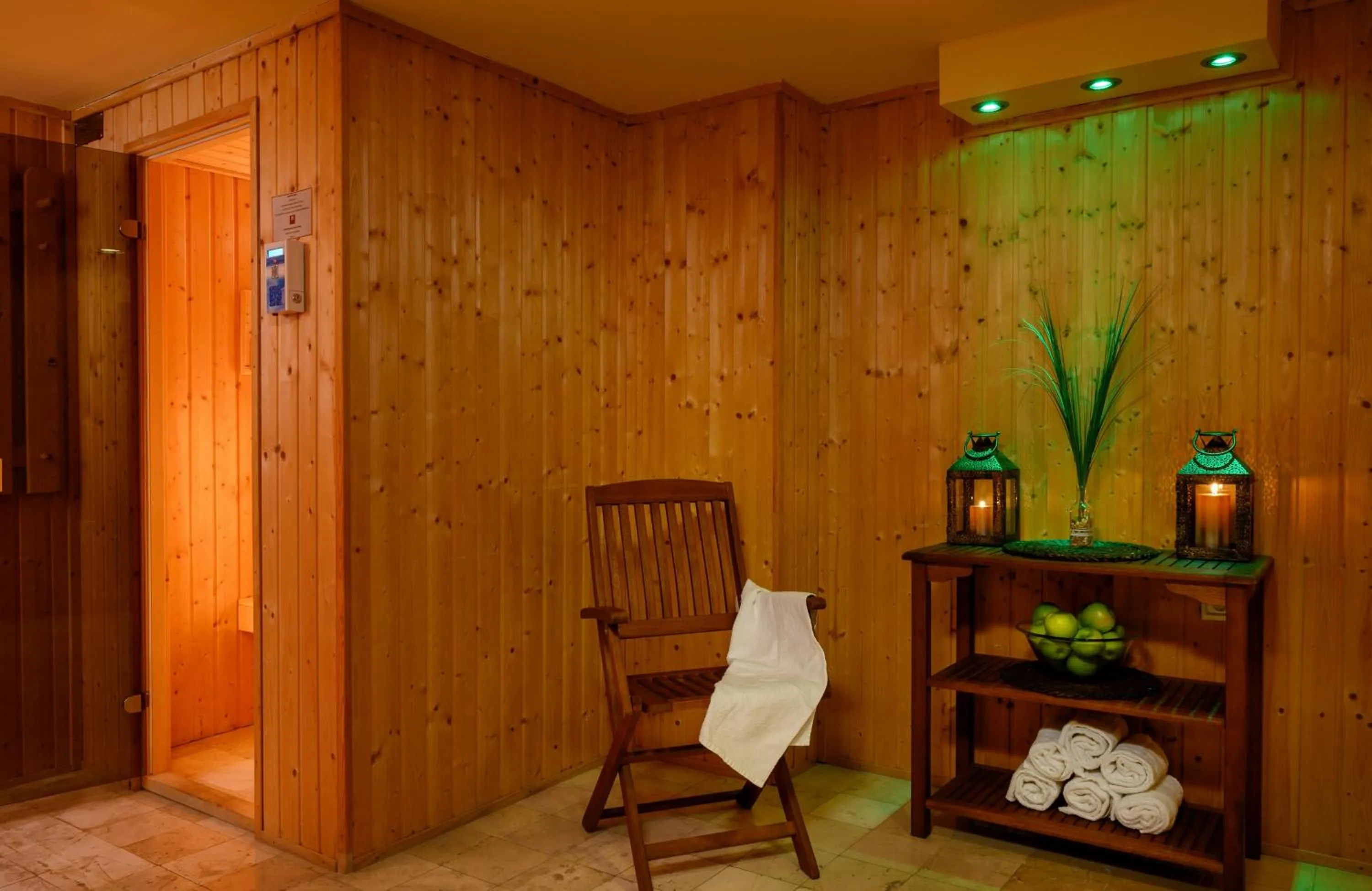 Sauna in Leonardo Hotel Budapest
