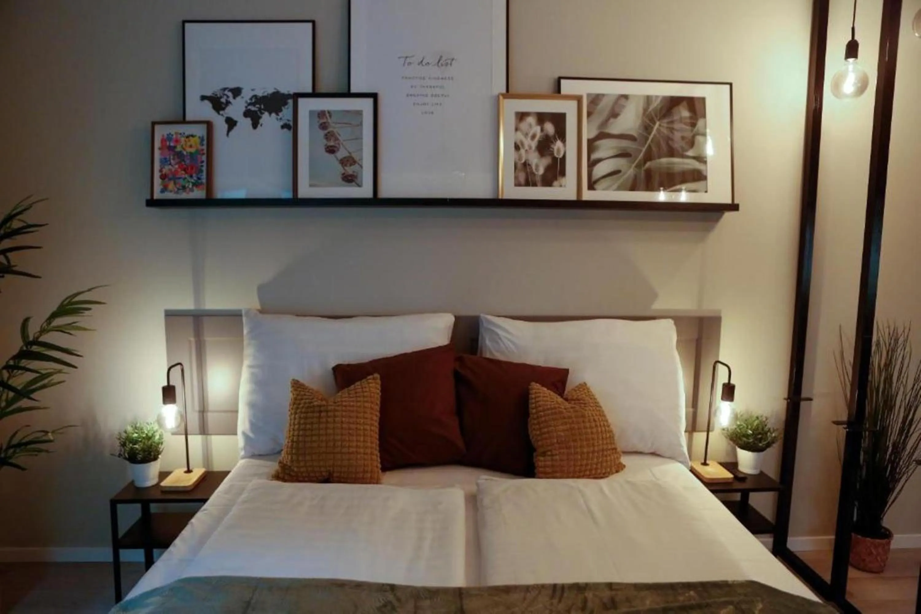 Bed in Agape Apartments