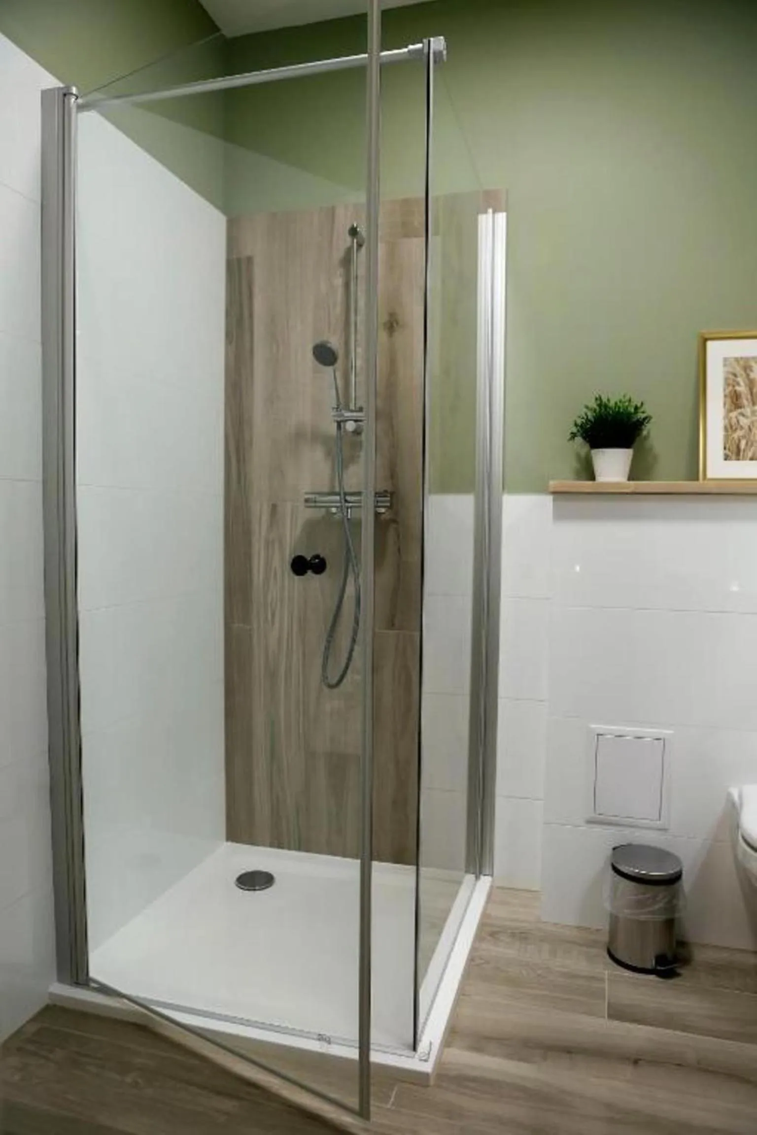 Shower in Agape Apartments