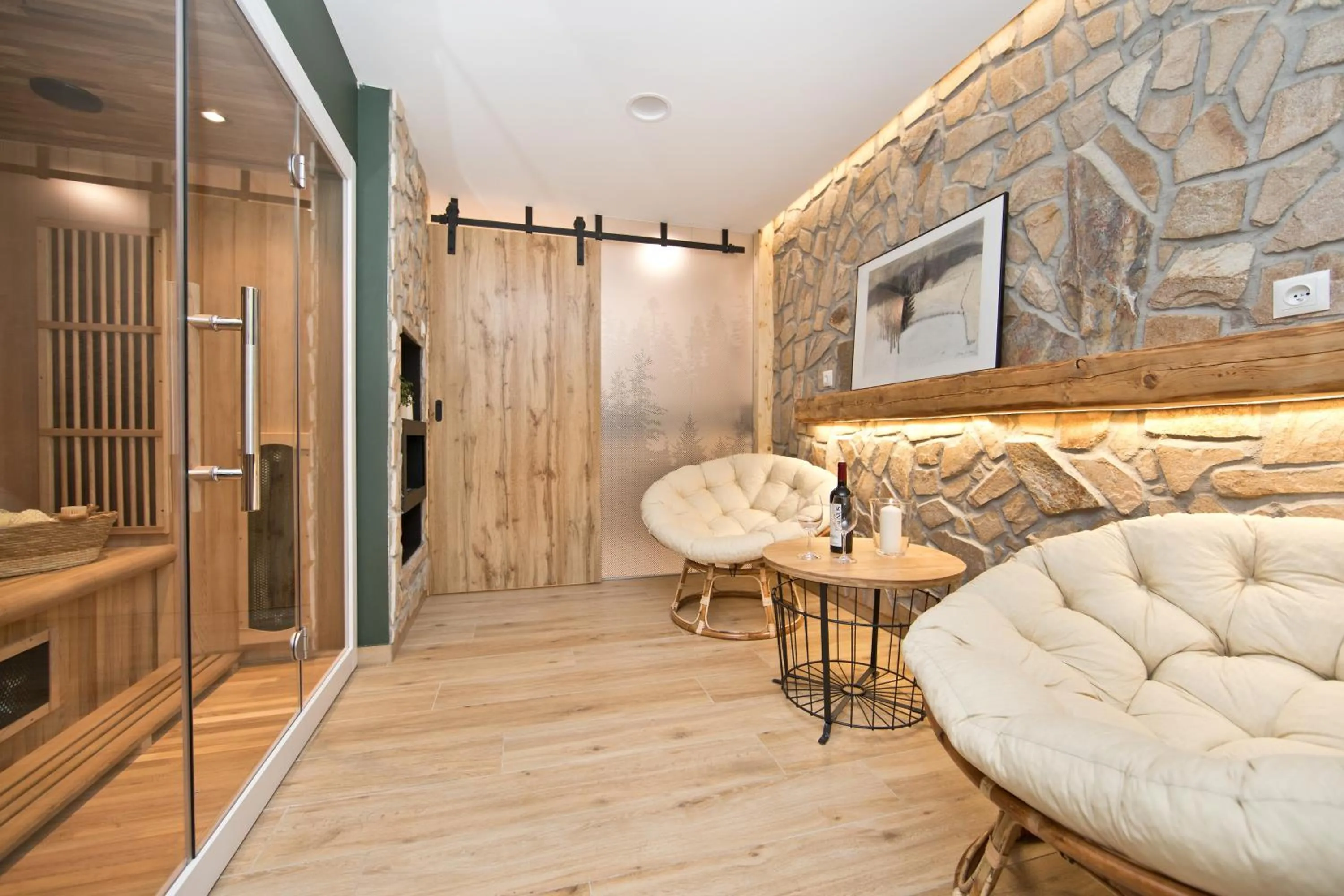 Sauna in Apartament Nieoczywisty