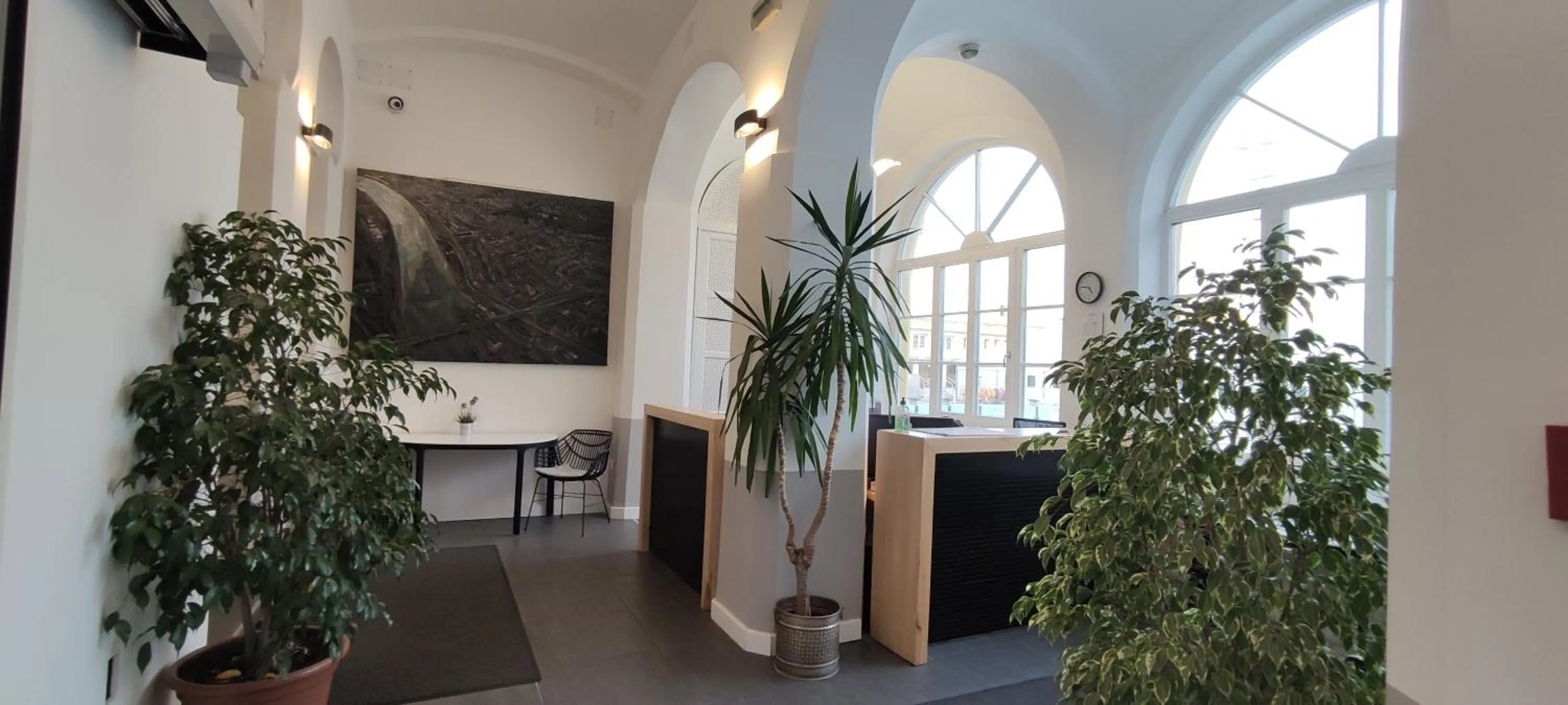 Lobby or reception in Budapest Csaszar Hotel