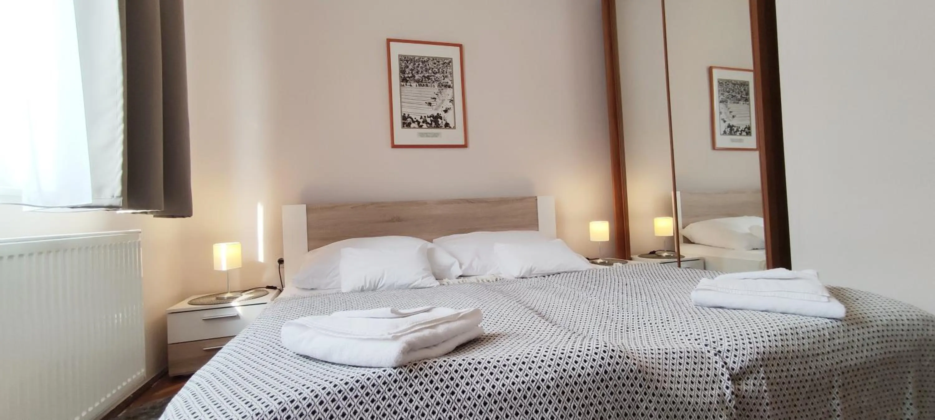 Bed in Budapest Csaszar Hotel