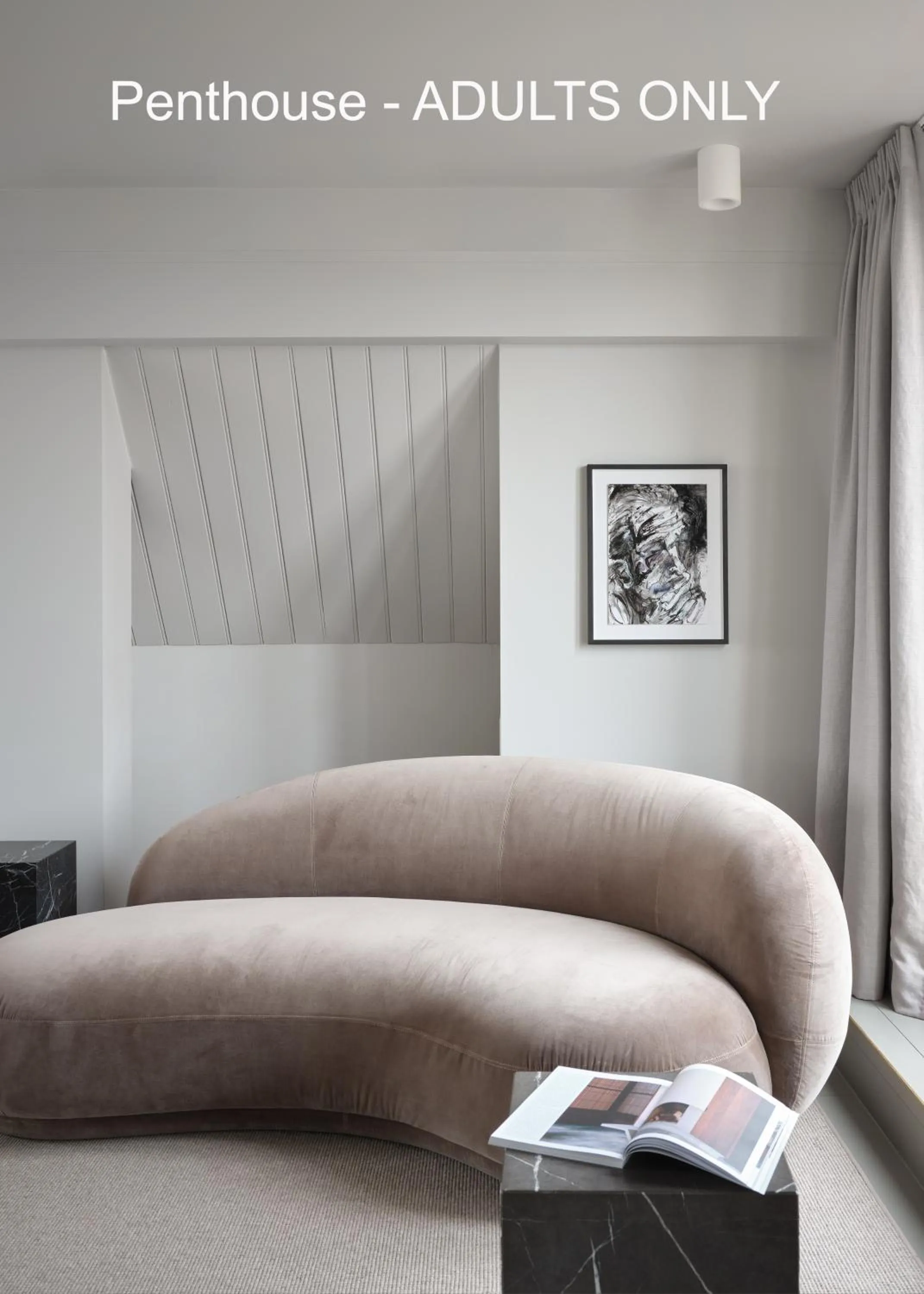 Seating area in Boutique Hotel Benedict Noordwijk