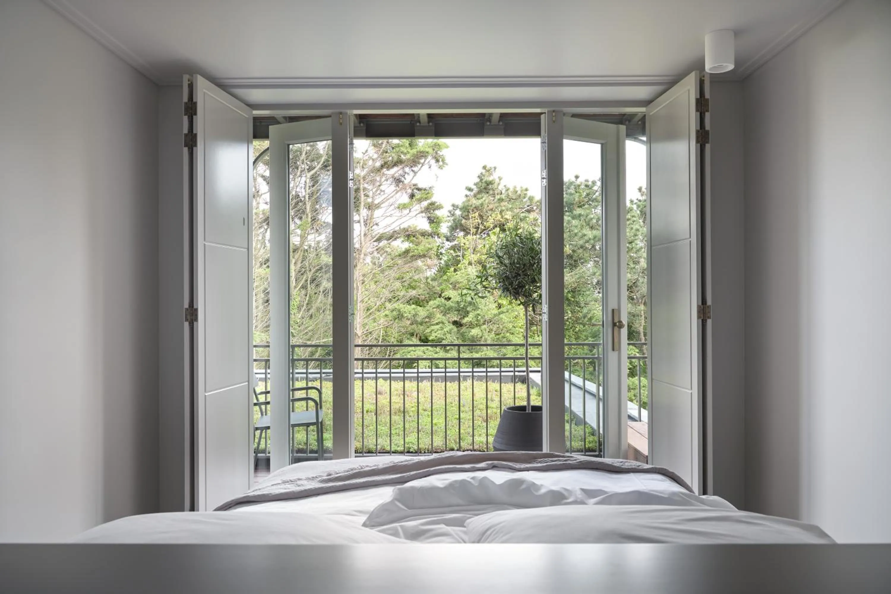 Bed in Boutique Hotel Benedict Noordwijk