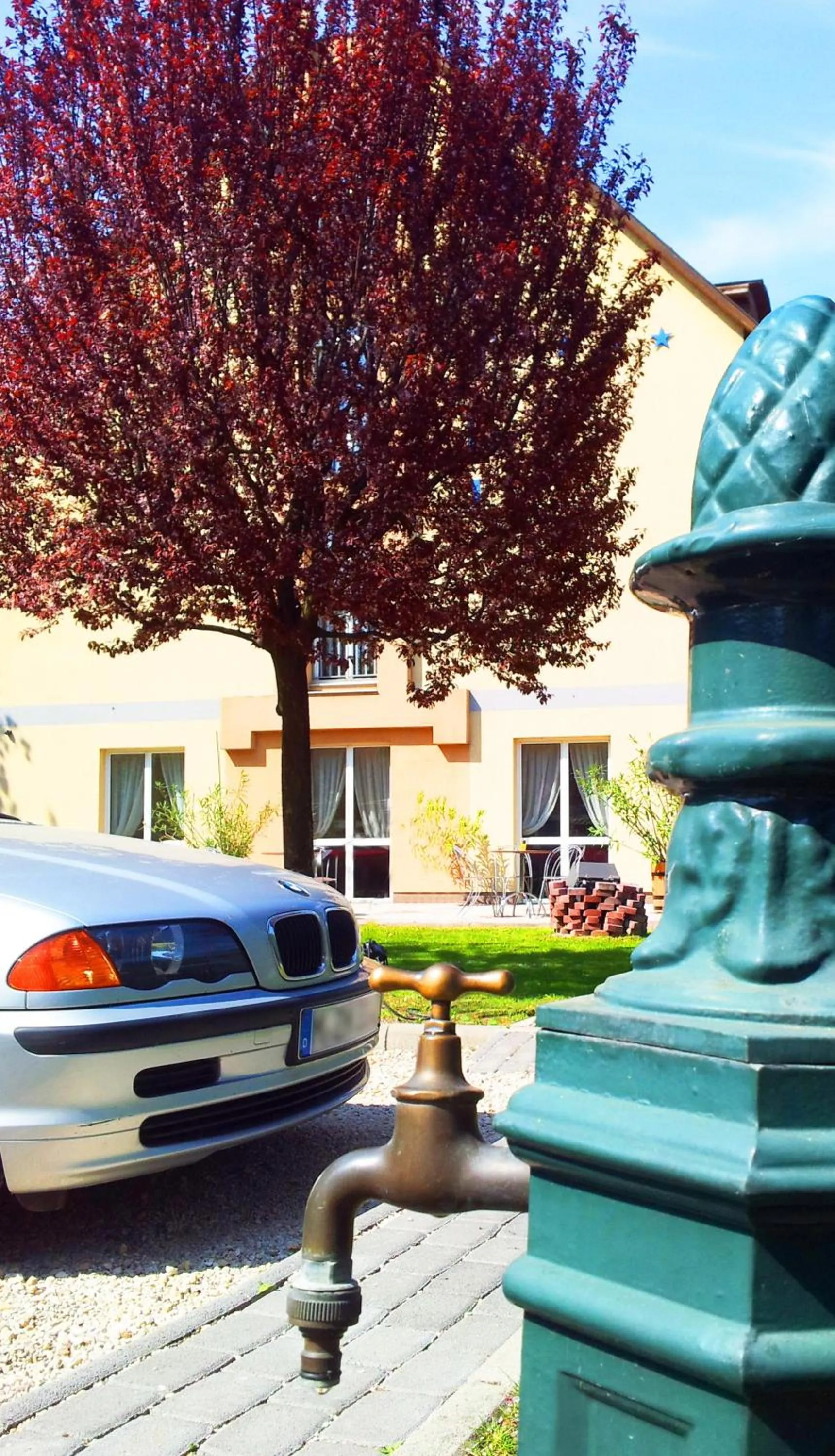 Facade/entrance in Hotel Luna Budapest