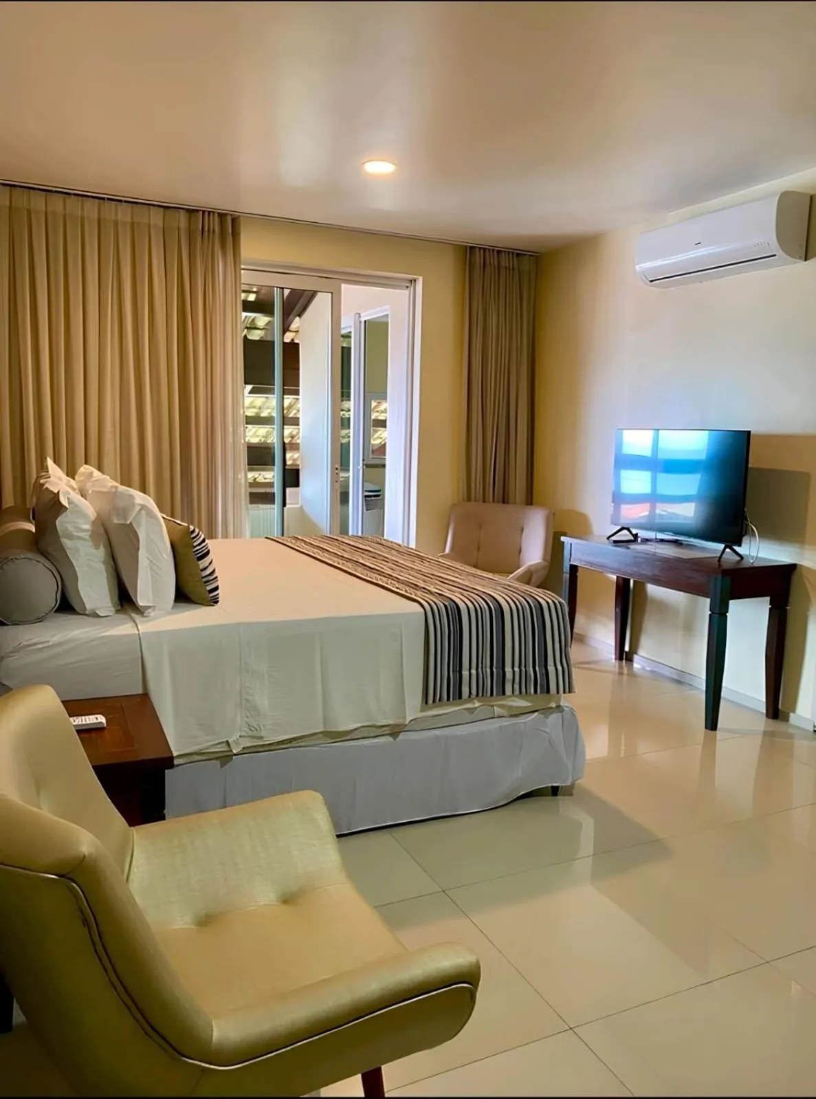 Bed in Sunset Beach Taíba Hotel