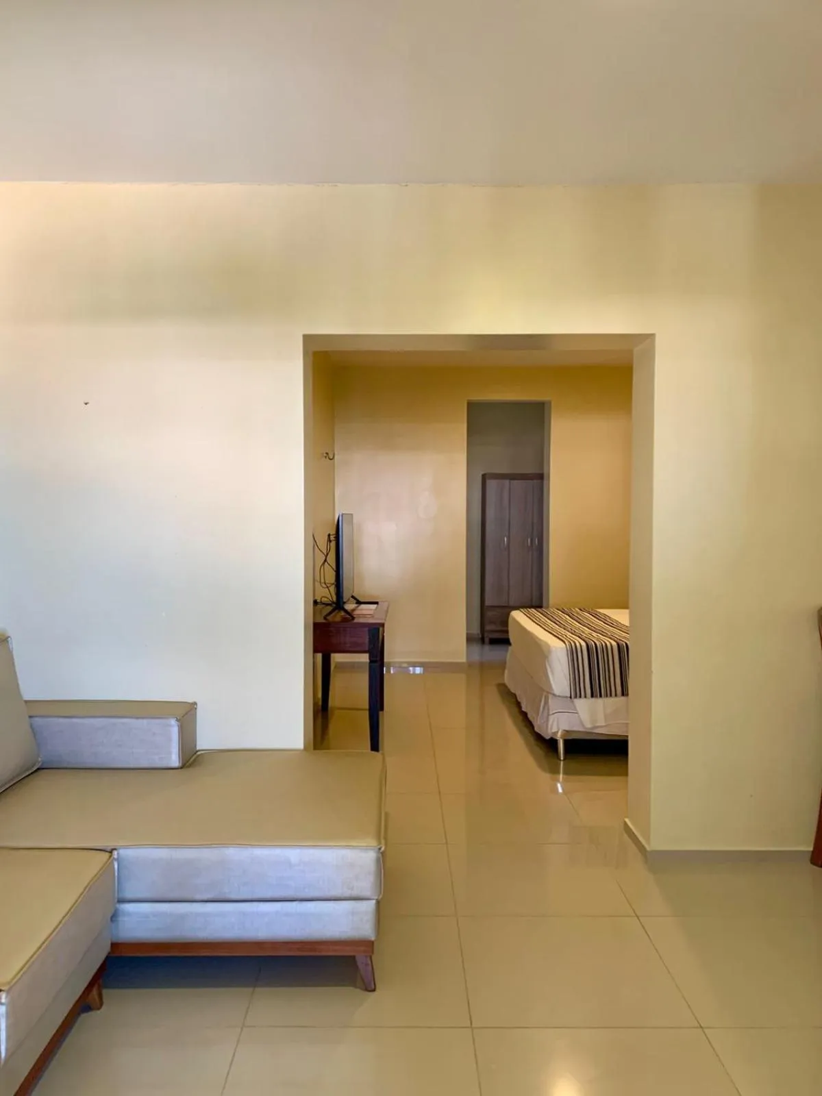 Bed in Sunset Beach Taíba Hotel