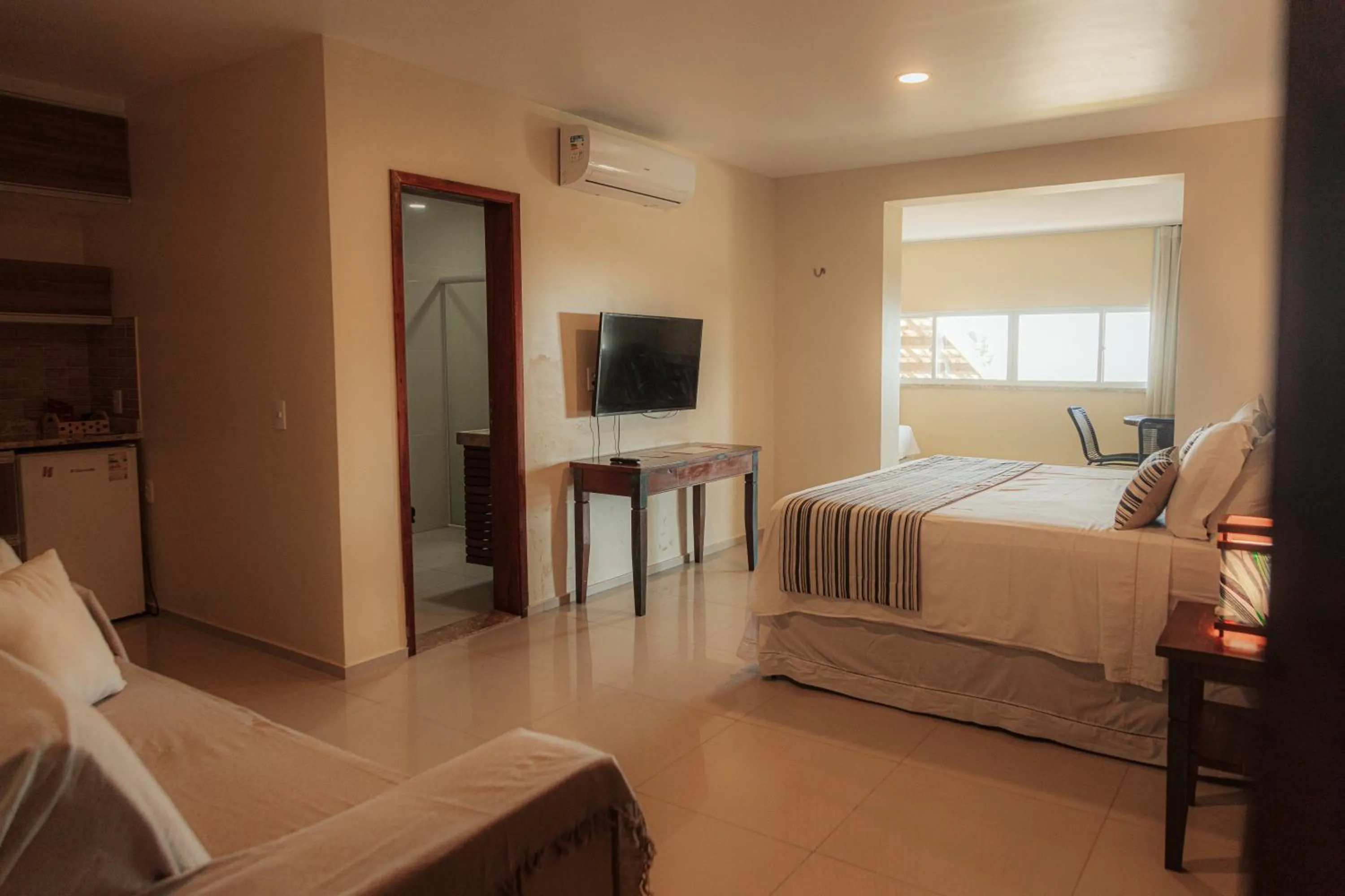 Bed in Sunset Beach Taíba Hotel