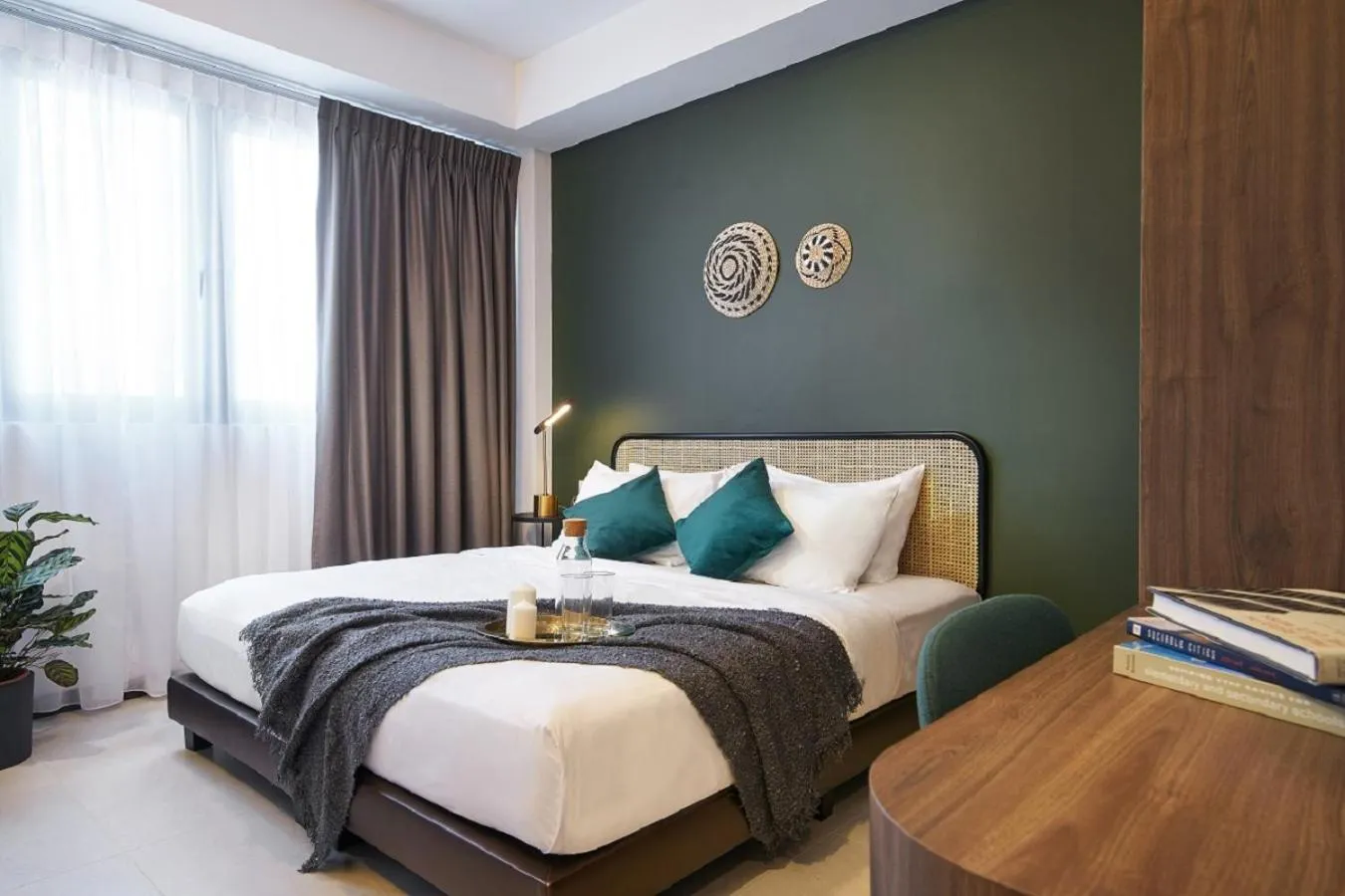 Bed in The Initial Residence