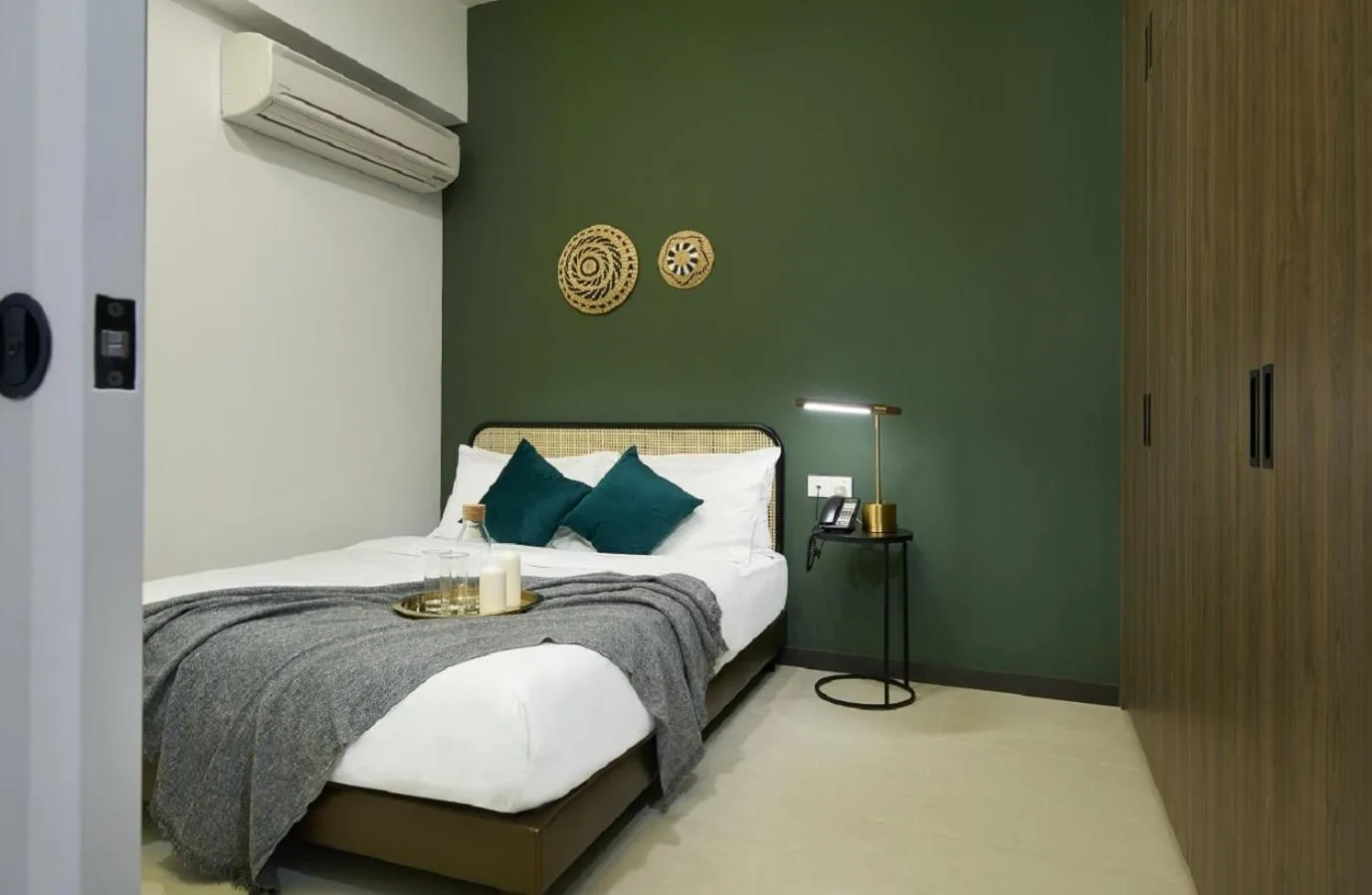 Bed in The Initial Residence