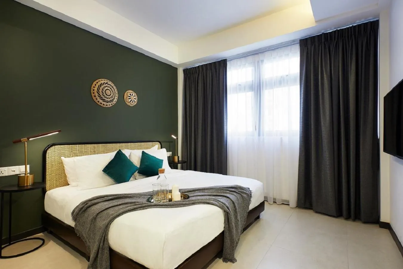 Bed in The Initial Residence