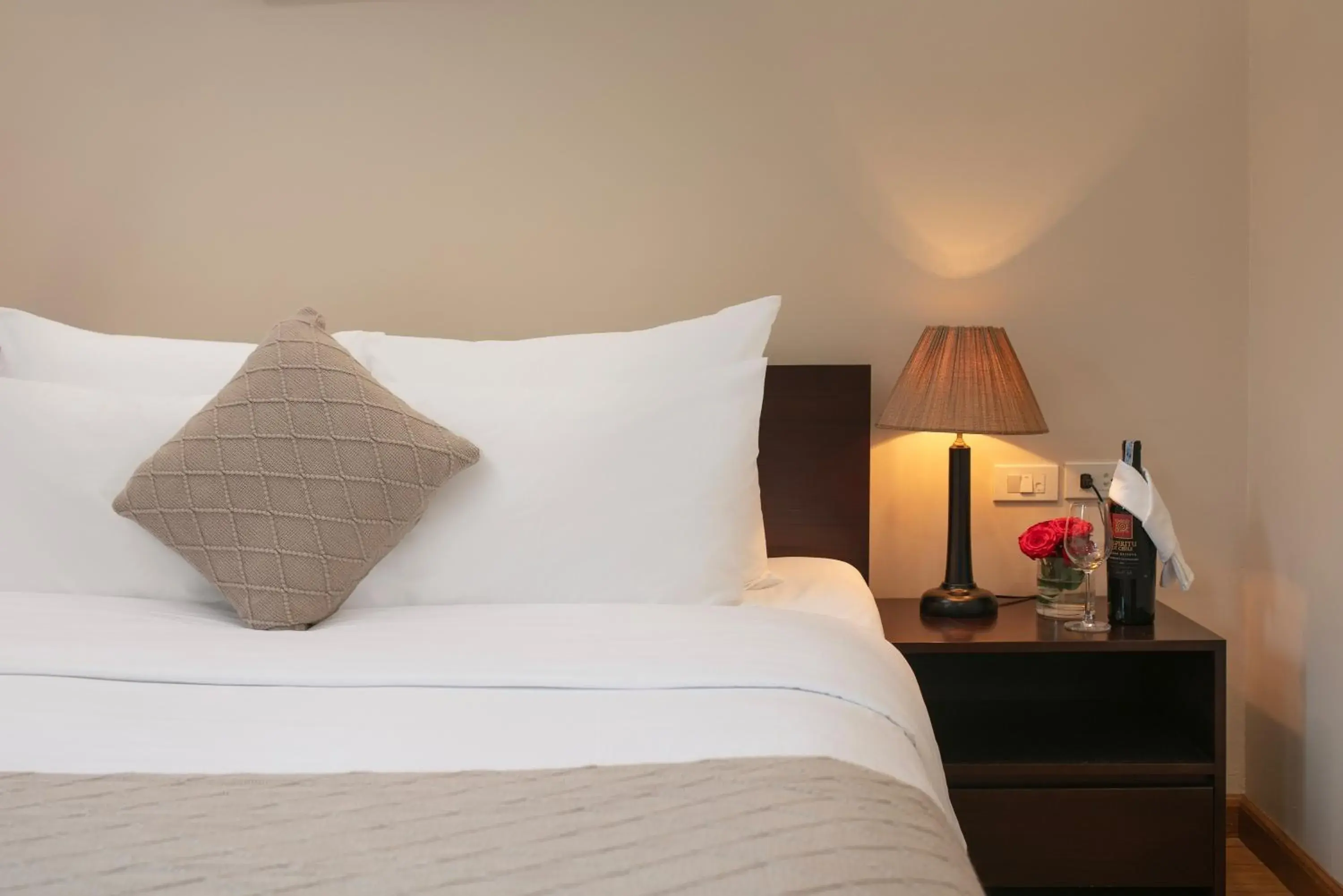 Bed in HB Serviced Apartment - 12 Trần Quý Kiên Bed in HB Serviced Apartment - 12 Trần Quý Kiên