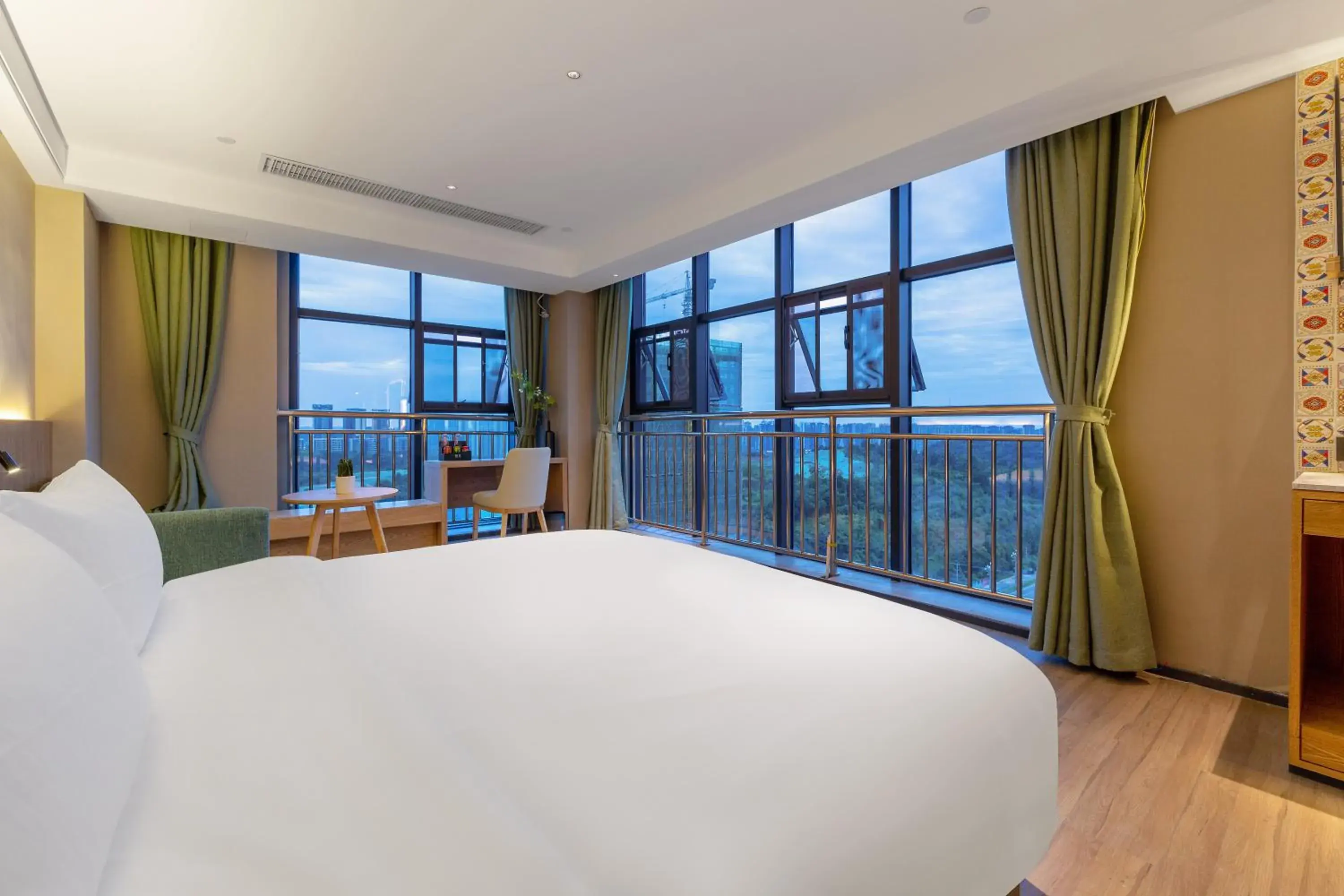 Balcony/Terrace, Bed in TRUE Go hotel Balcony/Terrace, Bed in TRUE Go hotel