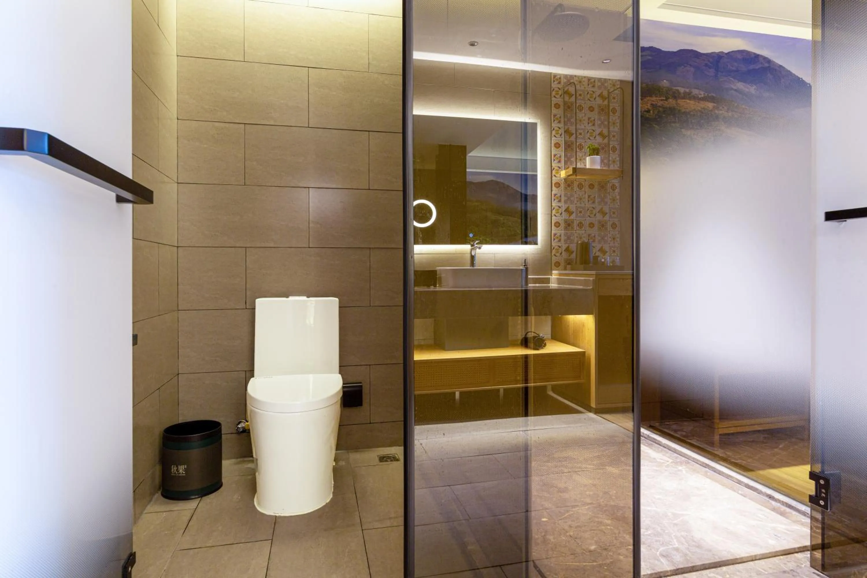 Bathroom in TRUE Go hotel