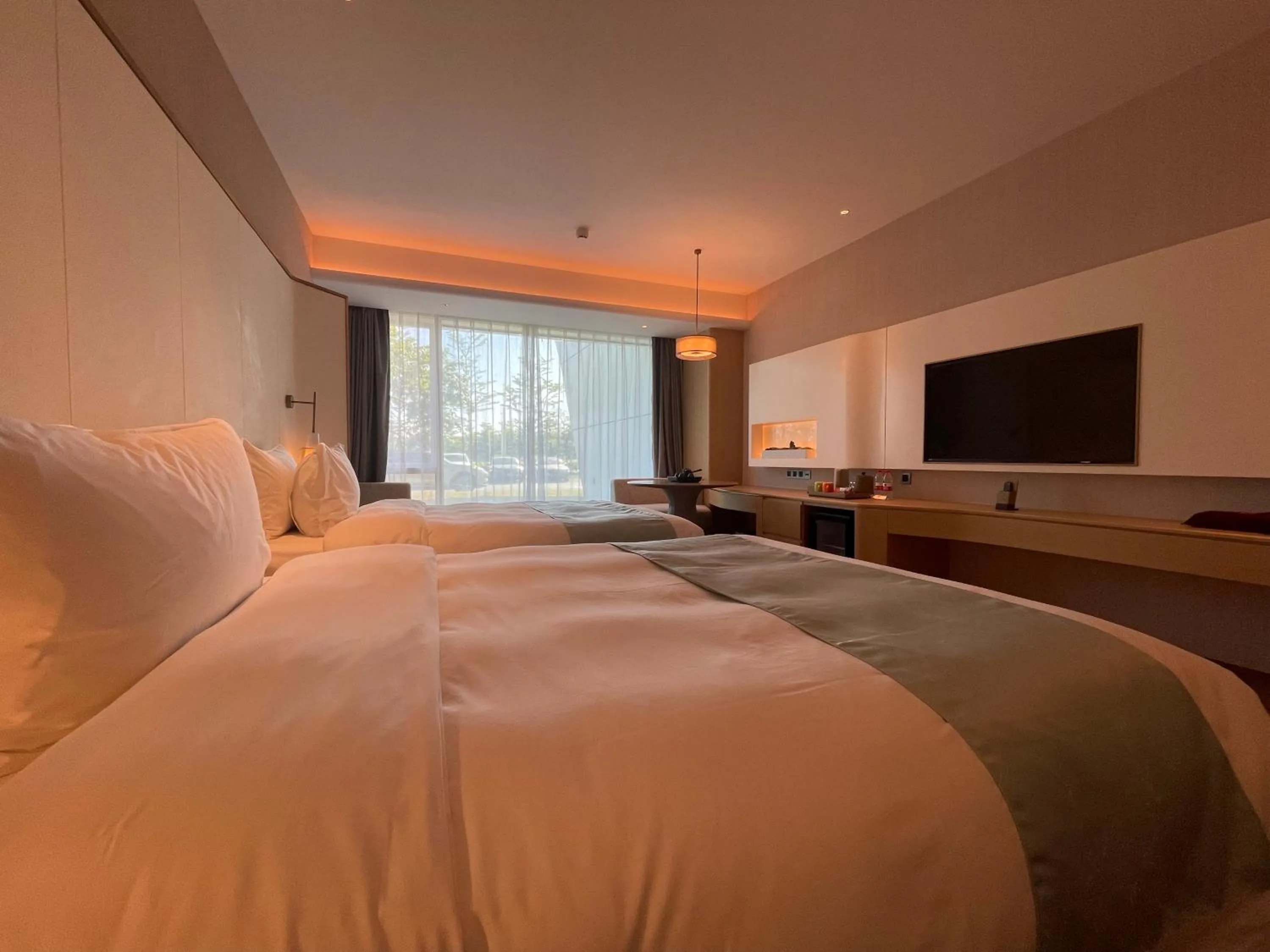Bed in Wyndham Garden Jinjiang