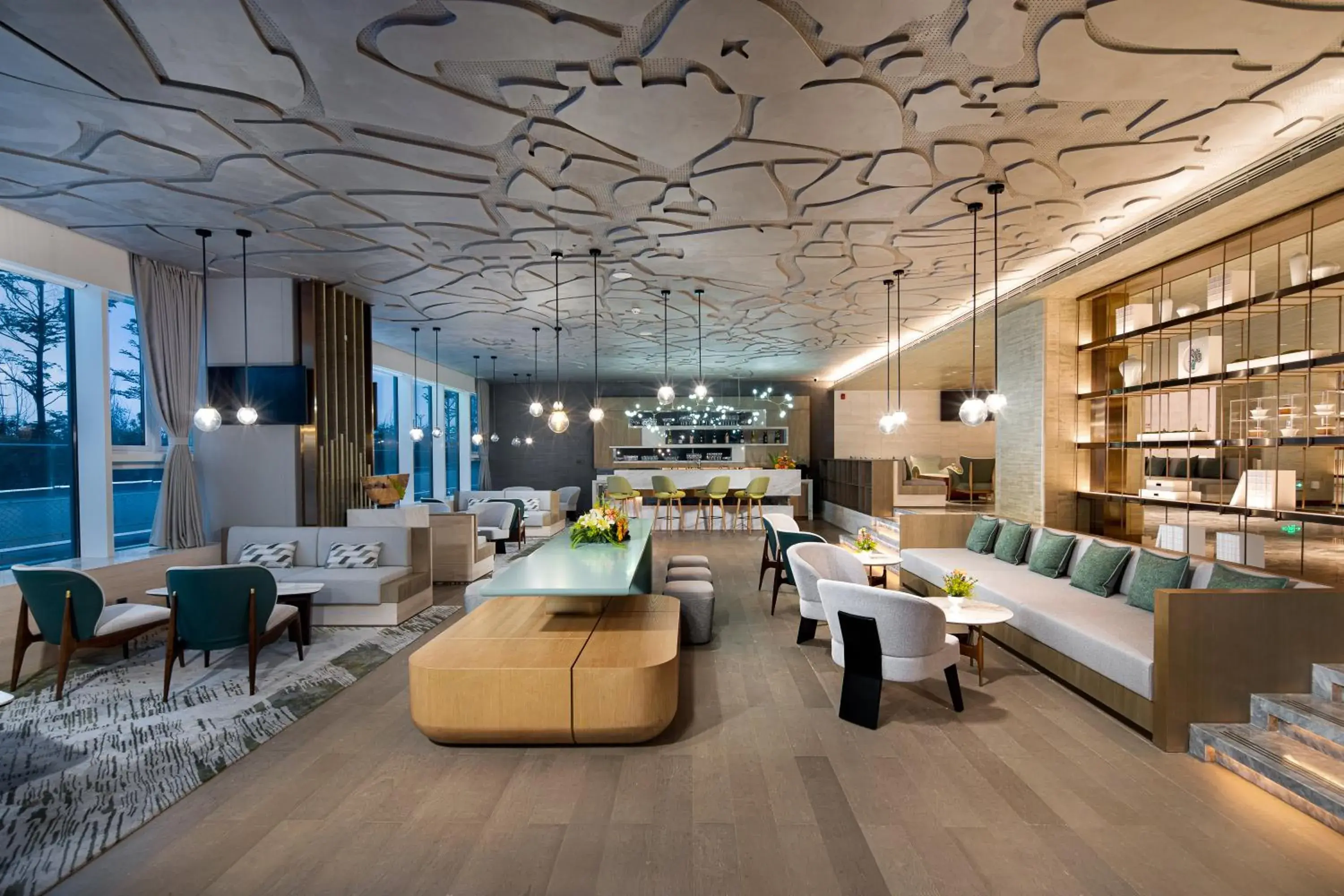 Lounge or bar in Wyndham Garden Jinjiang Lounge or bar in Wyndham Garden Jinjiang