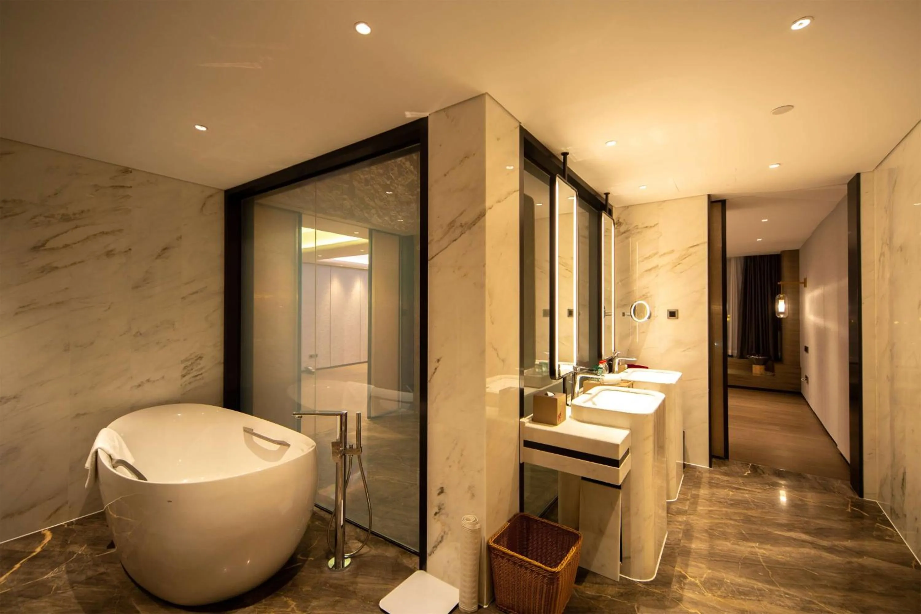 Bathroom in Wyndham Garden Jinjiang