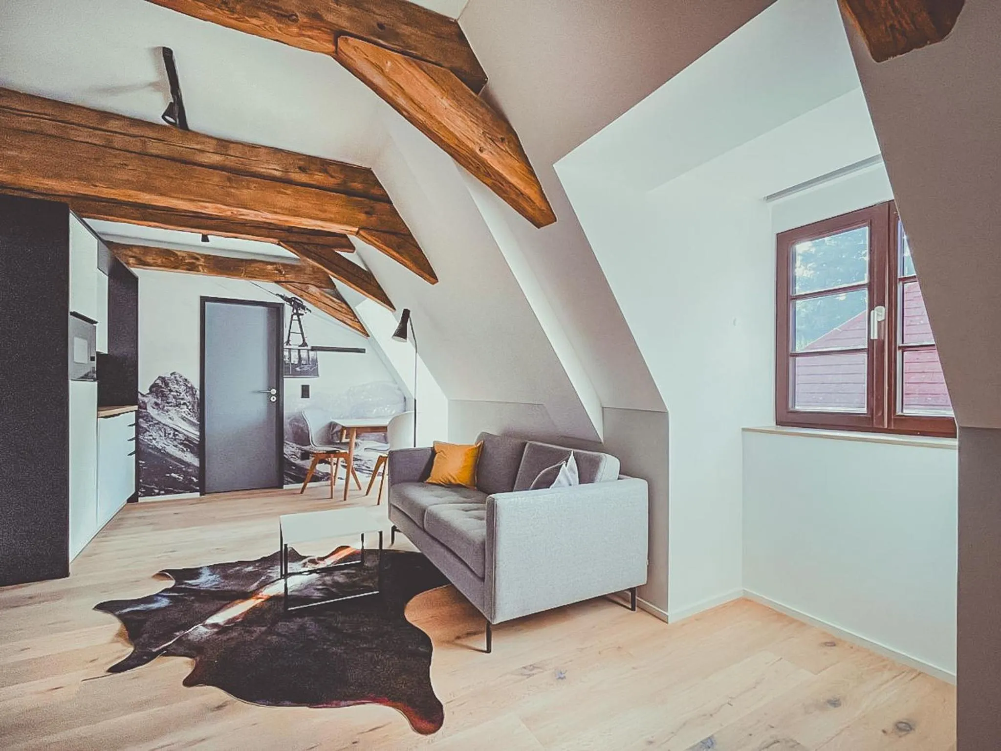 Kitchen or kitchenette in Mariandl im Oberwirt