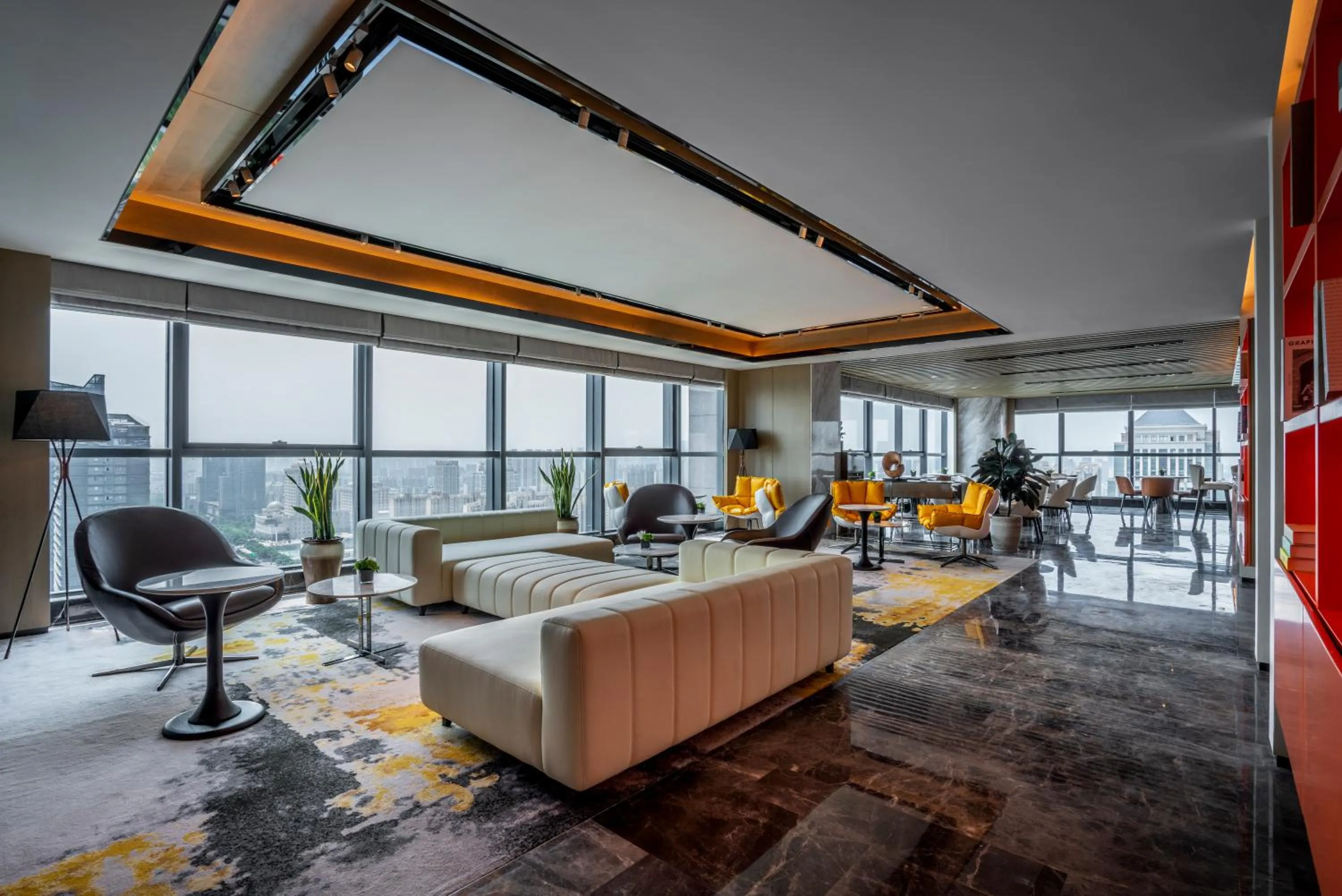 Seating area in Pullman Suzhou Zhonghui