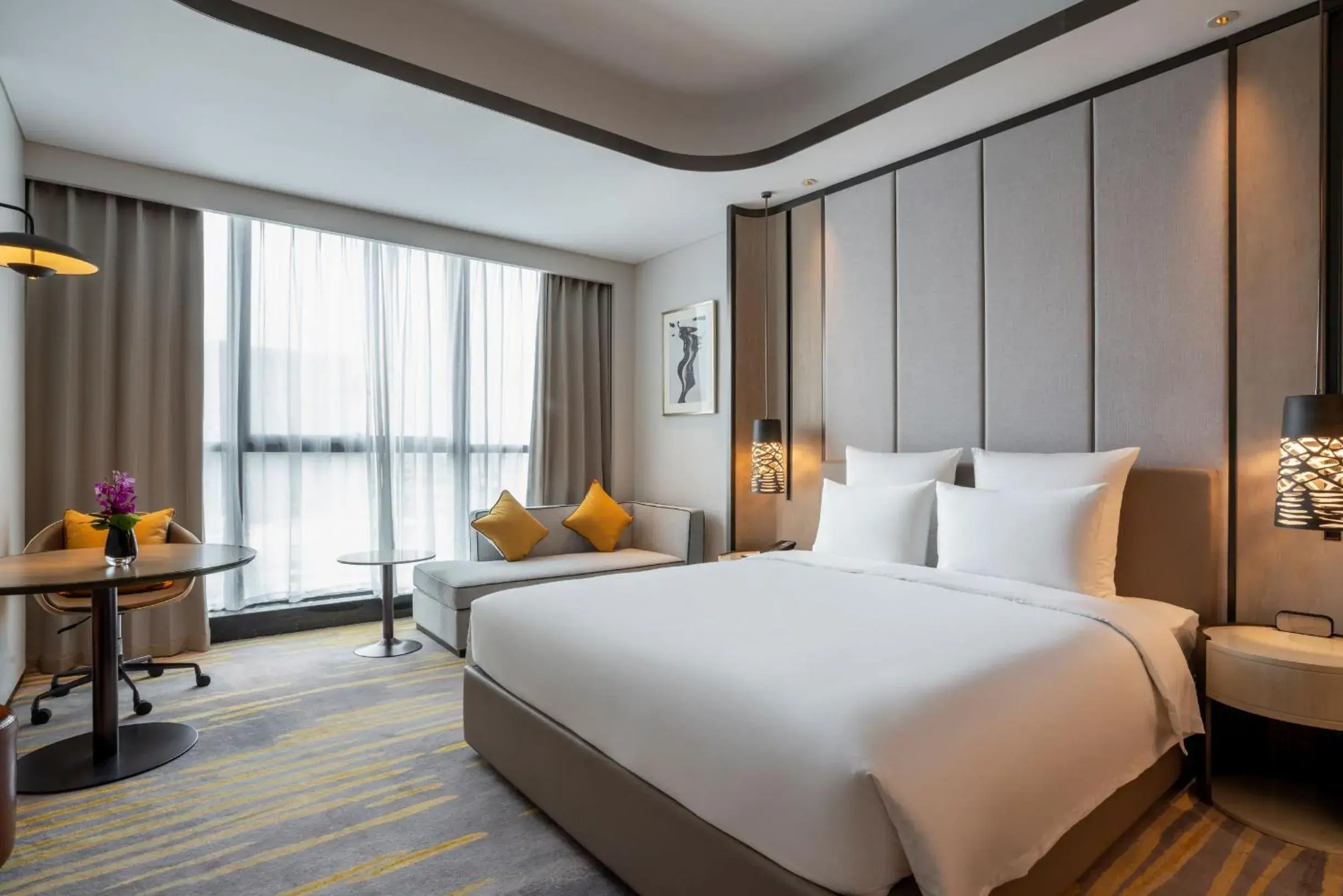Photo of the whole room, Bed in Pullman Suzhou Zhonghui Photo of the whole room, Bed in Pullman Suzhou Zhonghui