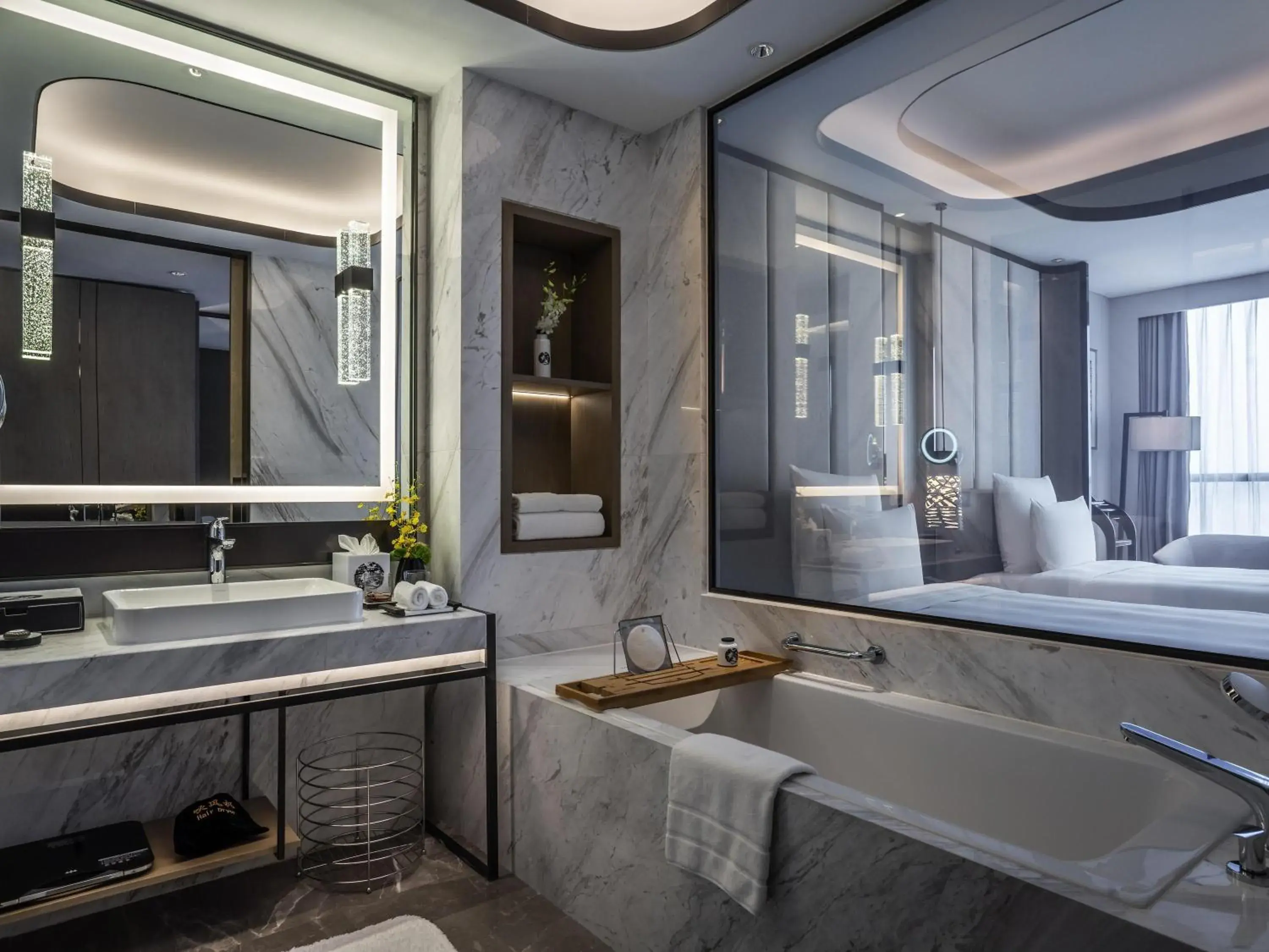 Bedroom in Pullman Suzhou Zhonghui Bedroom in Pullman Suzhou Zhonghui