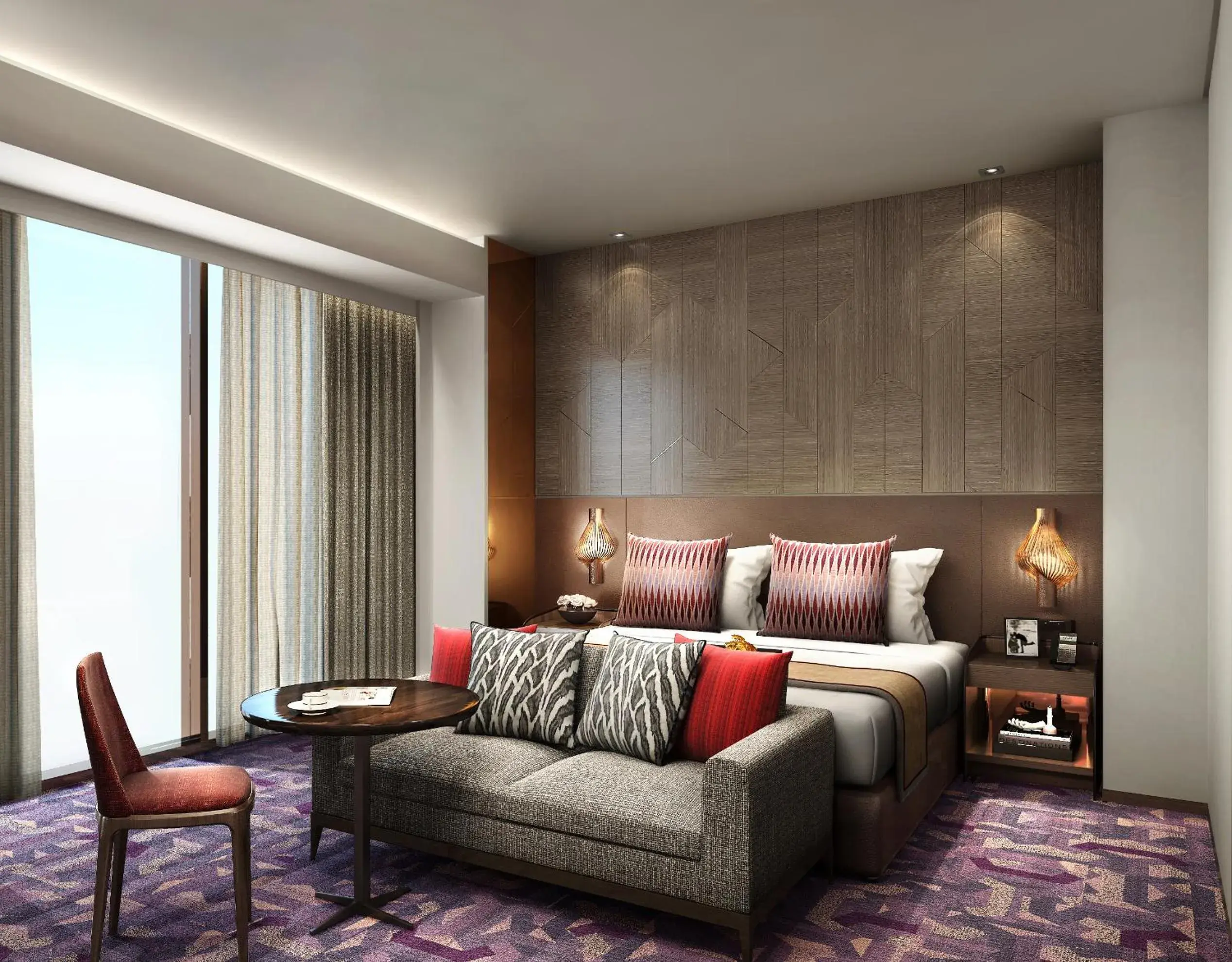 Bedroom in Somerset Central Salcedo Makati Bedroom in Somerset Central Salcedo Makati