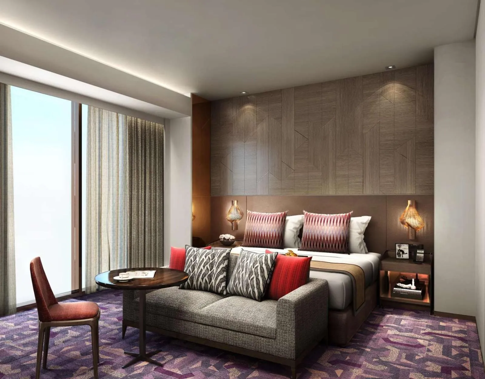 Bedroom in Somerset Central Salcedo Makati