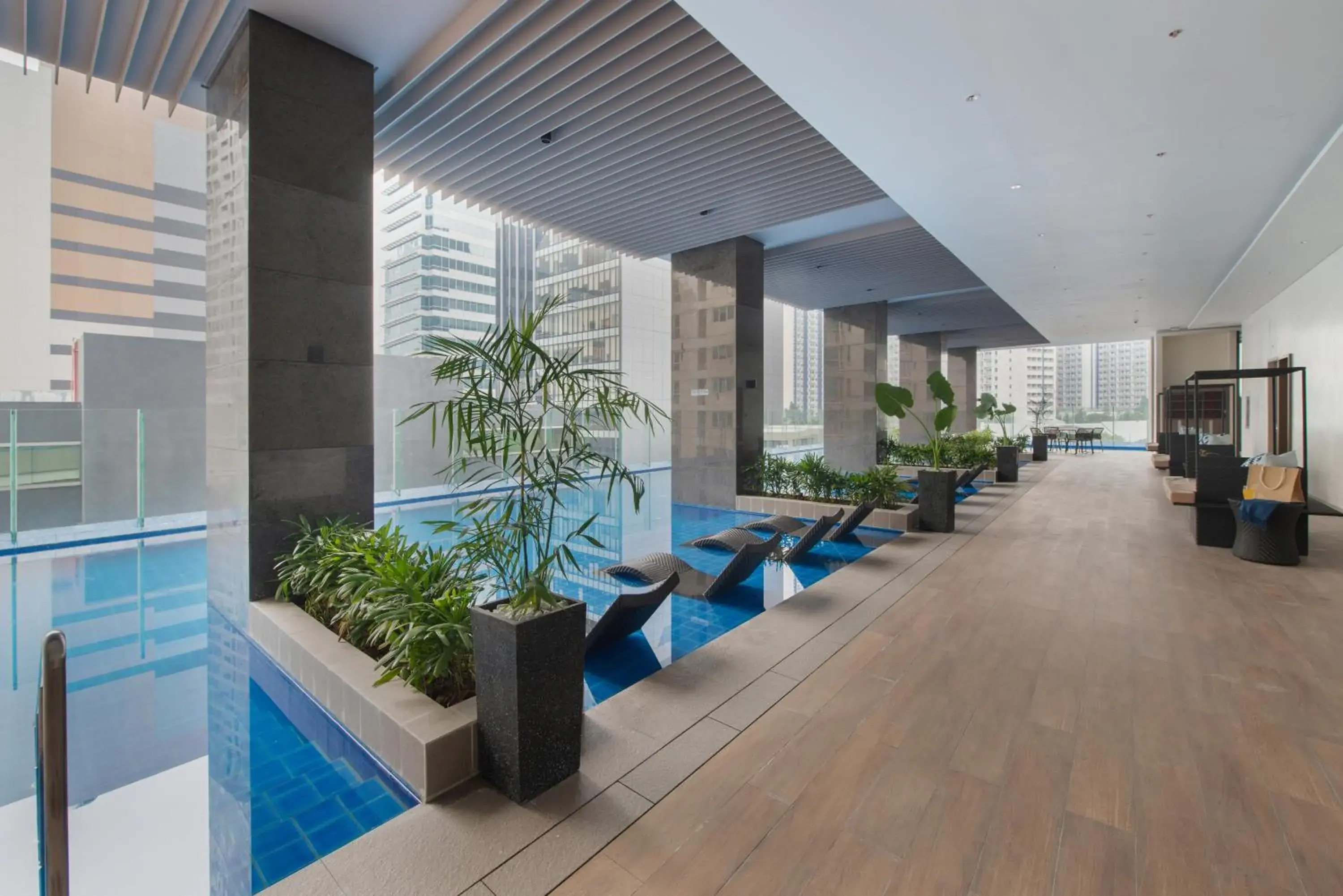 Swimming pool in Somerset Central Salcedo Makati Swimming pool in Somerset Central Salcedo Makati