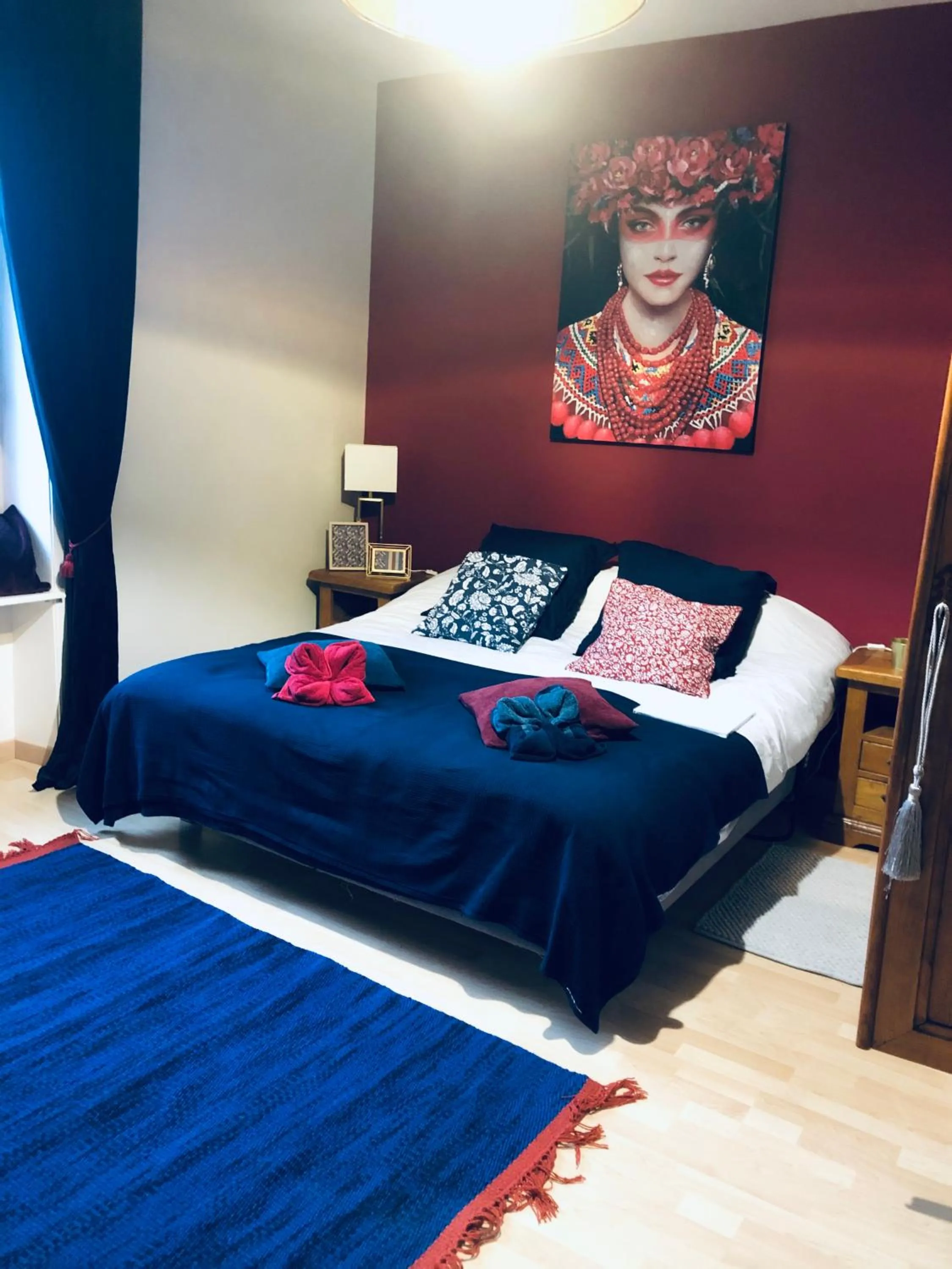 Bed in Villa des Roses