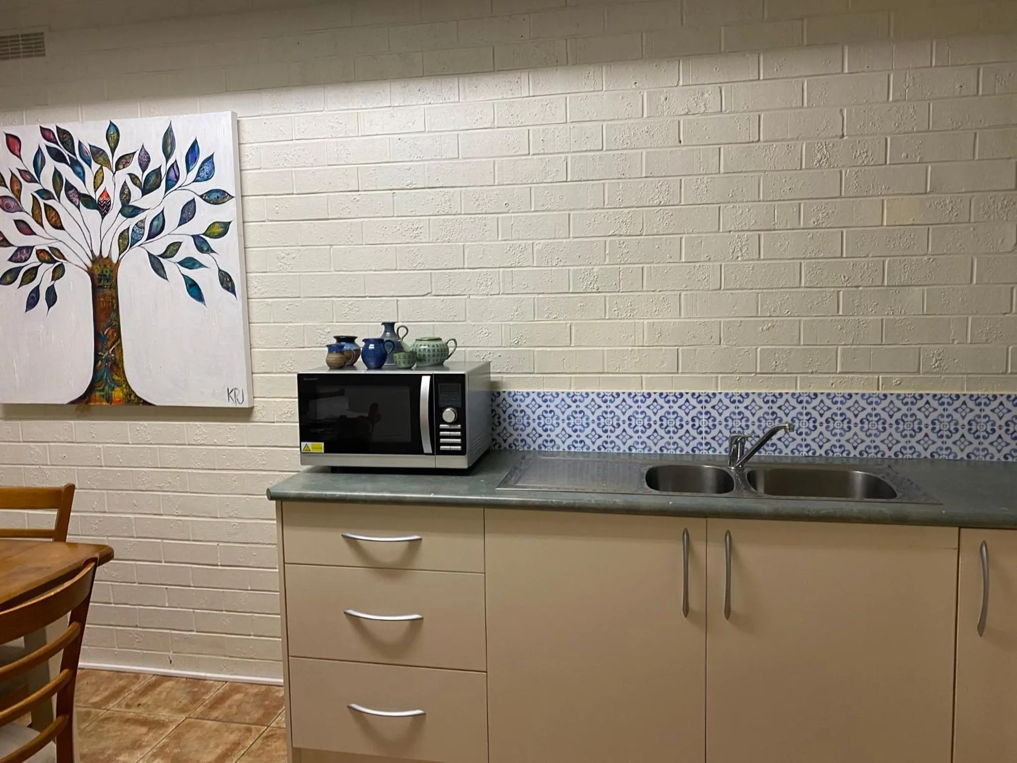 Kitchen or kitchenette in The Old Butter Factory at Springhurst Estate