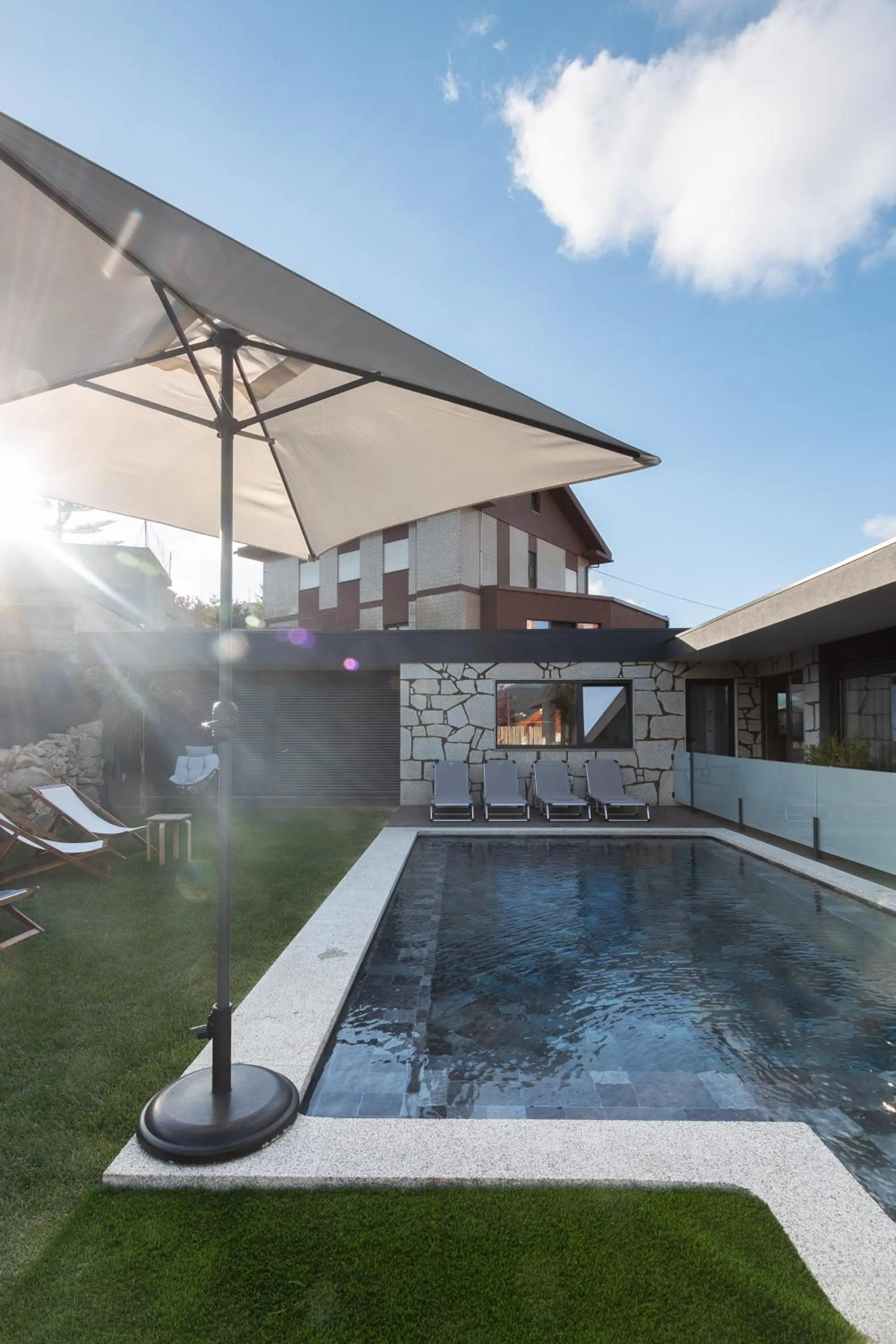 Swimming pool in Abraços dos Avós - Casas de aldeia
