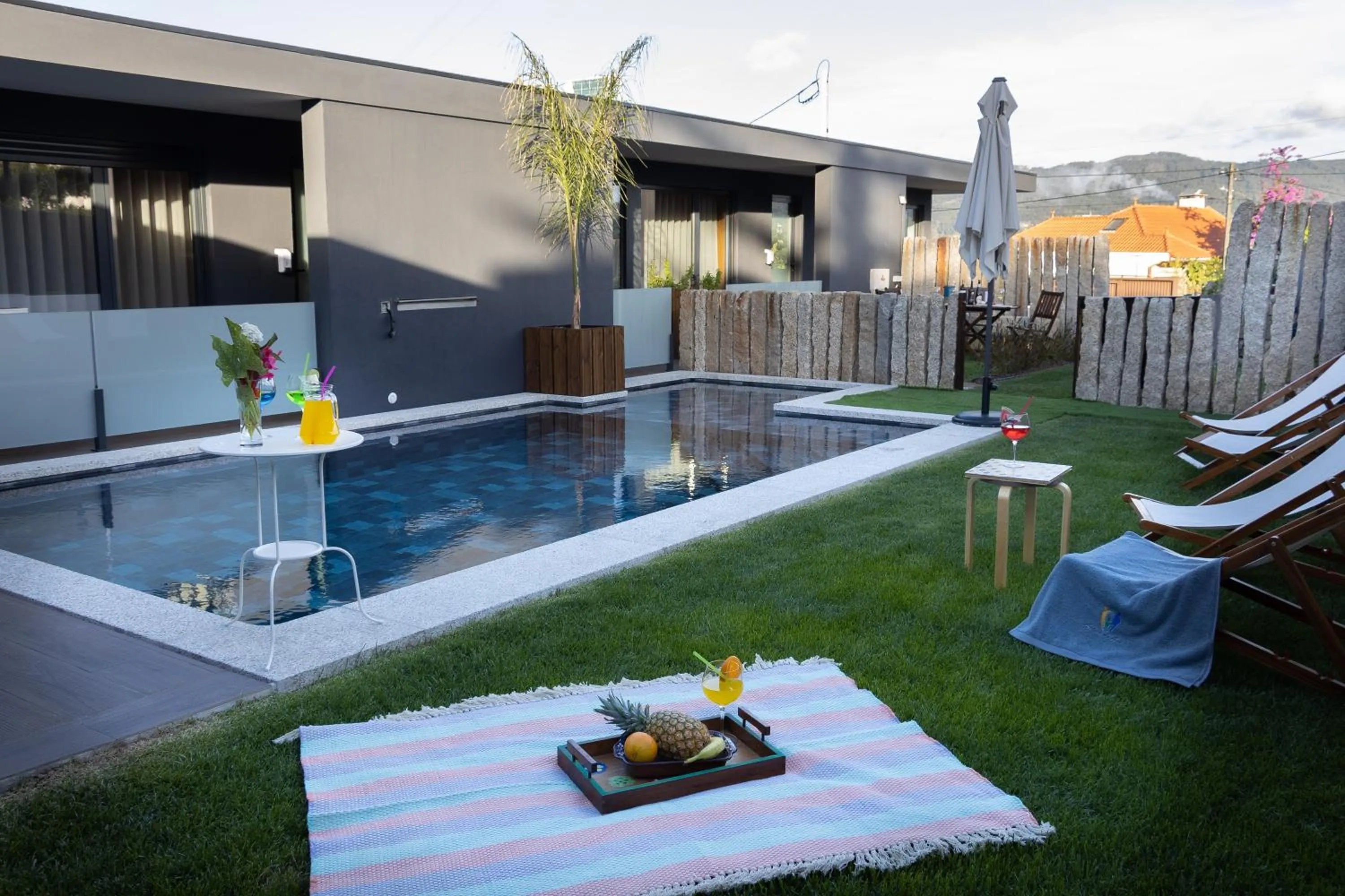 Swimming pool in Abraços dos Avós - Casas de aldeia
