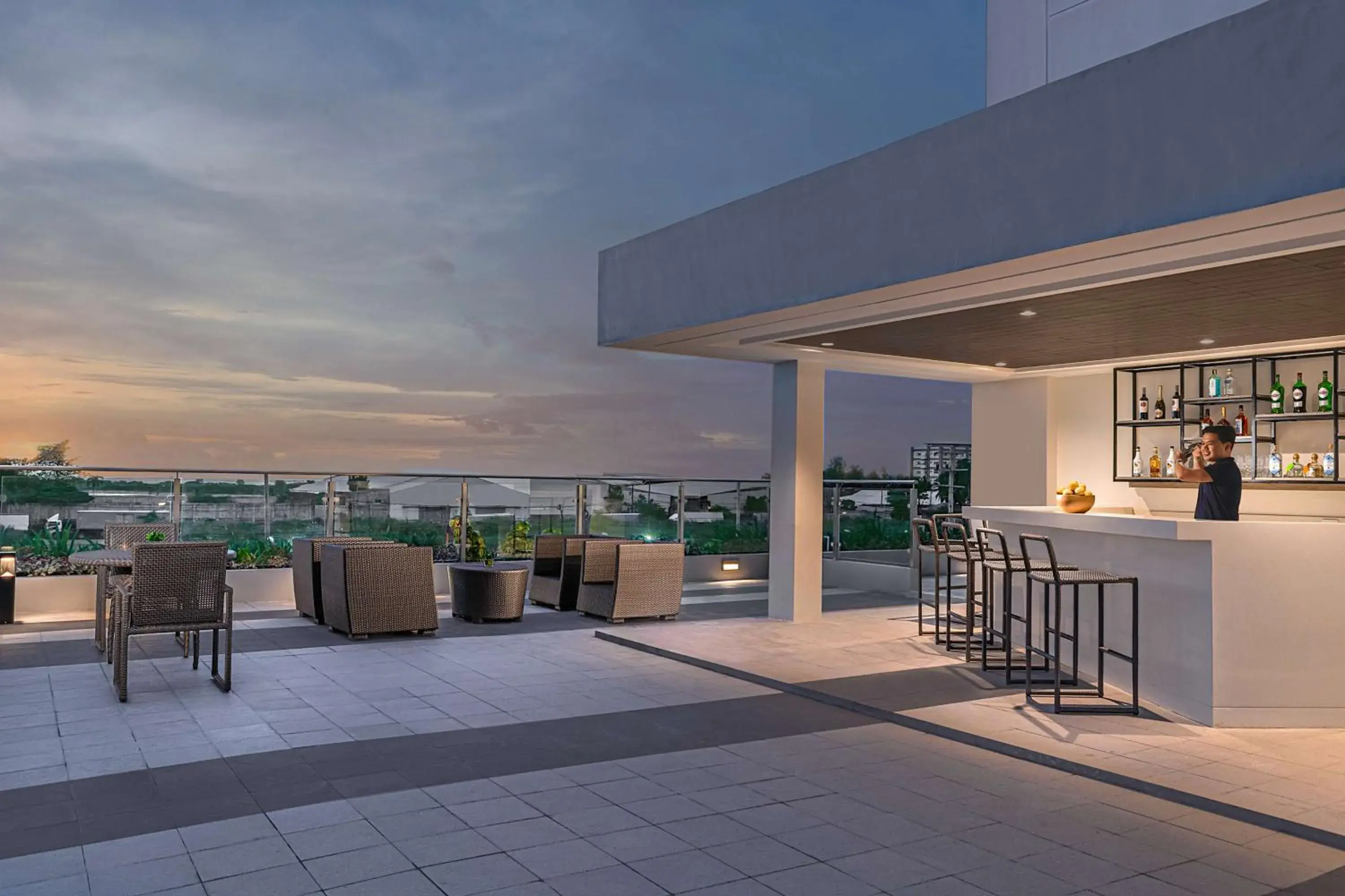 Pool view in Park Inn By Radisson Bacolod Pool view in Park Inn By Radisson Bacolod