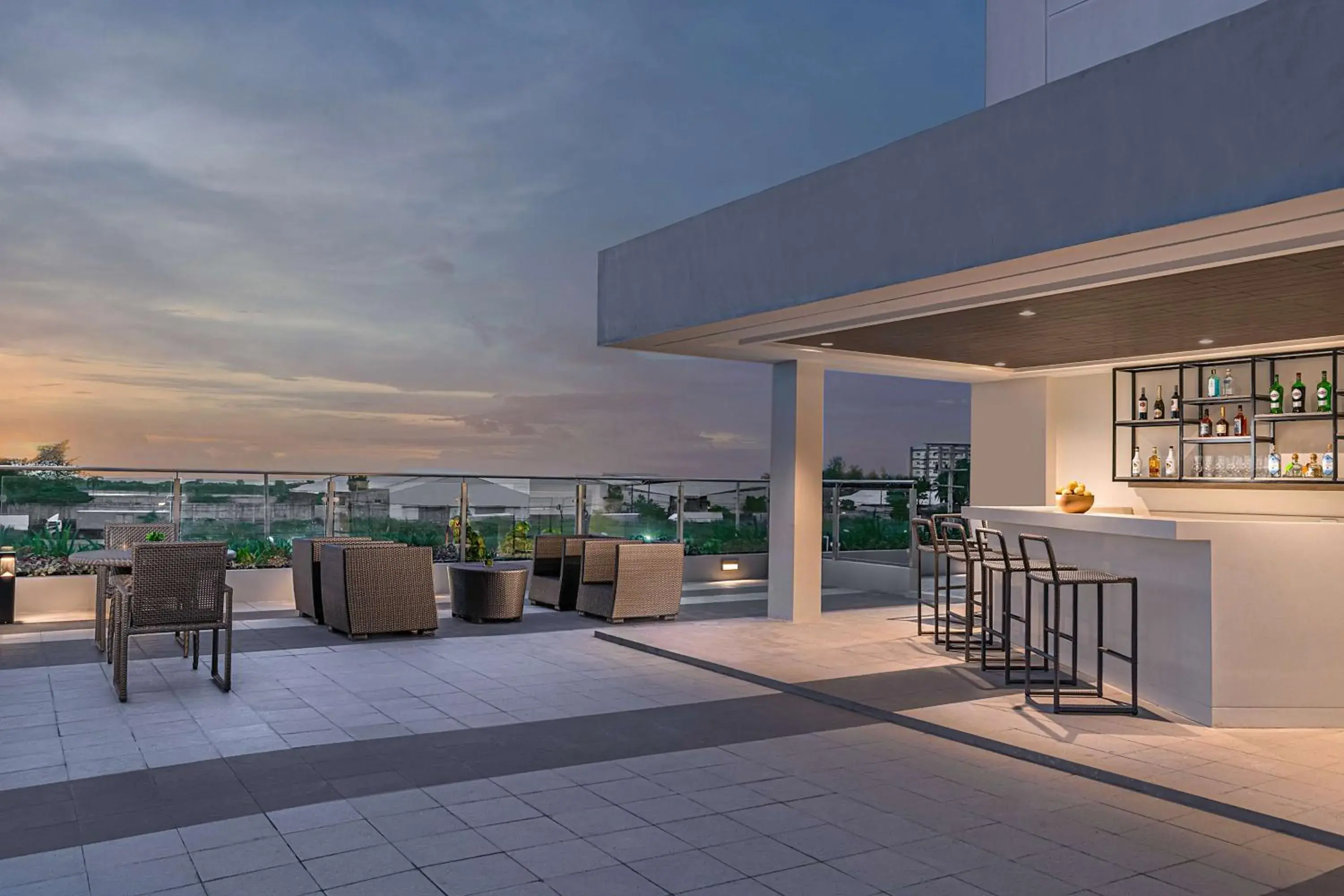 Pool view in Park Inn By Radisson Bacolod Pool view in Park Inn By Radisson Bacolod