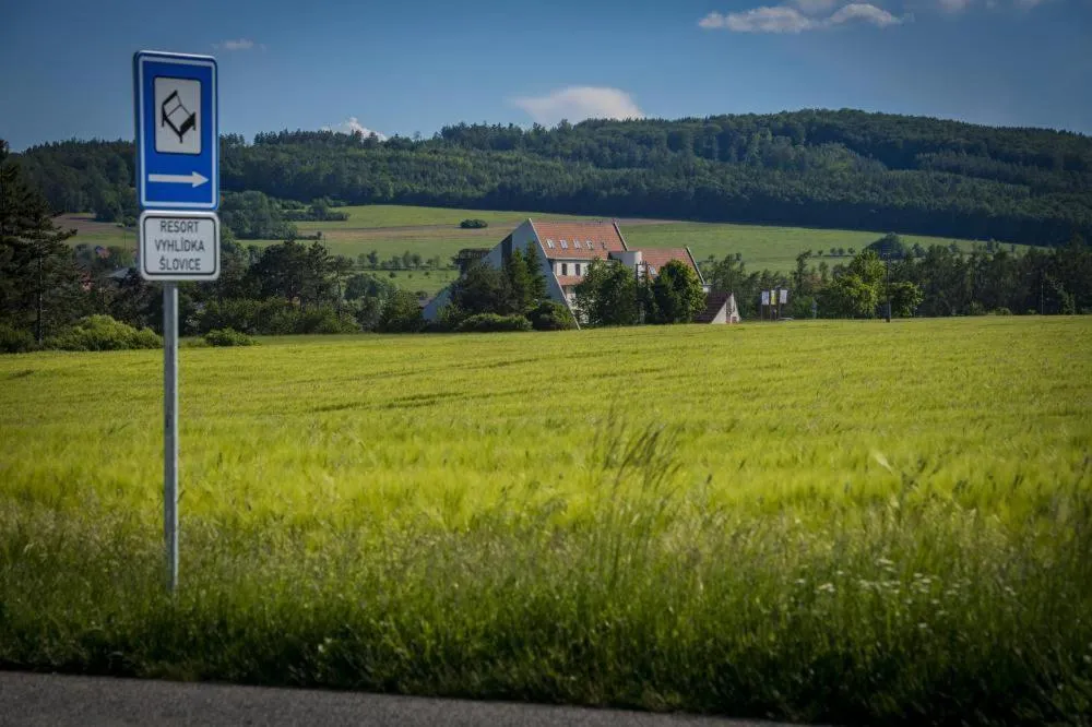 Natural landscape in Hotel Berounka
