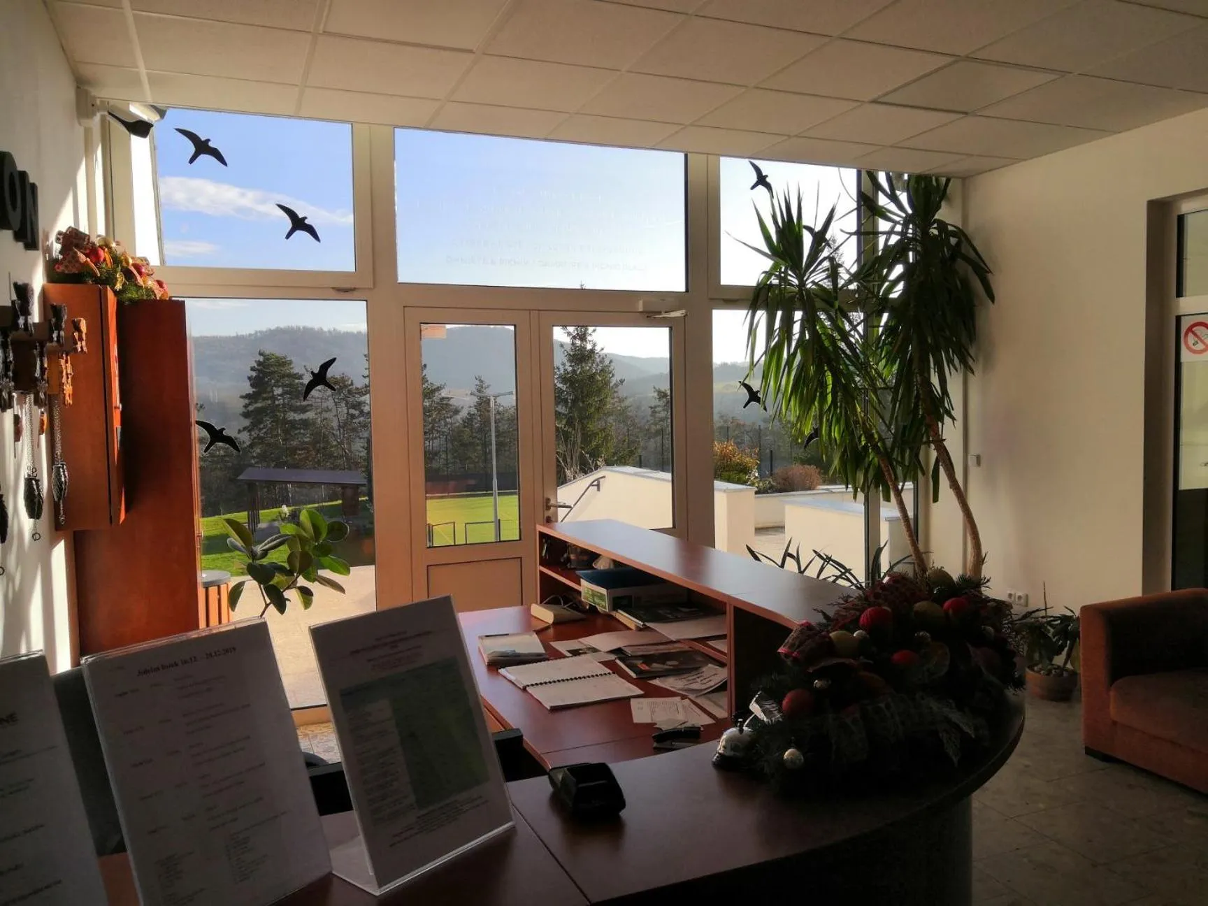 Lobby or reception in Hotel Berounka