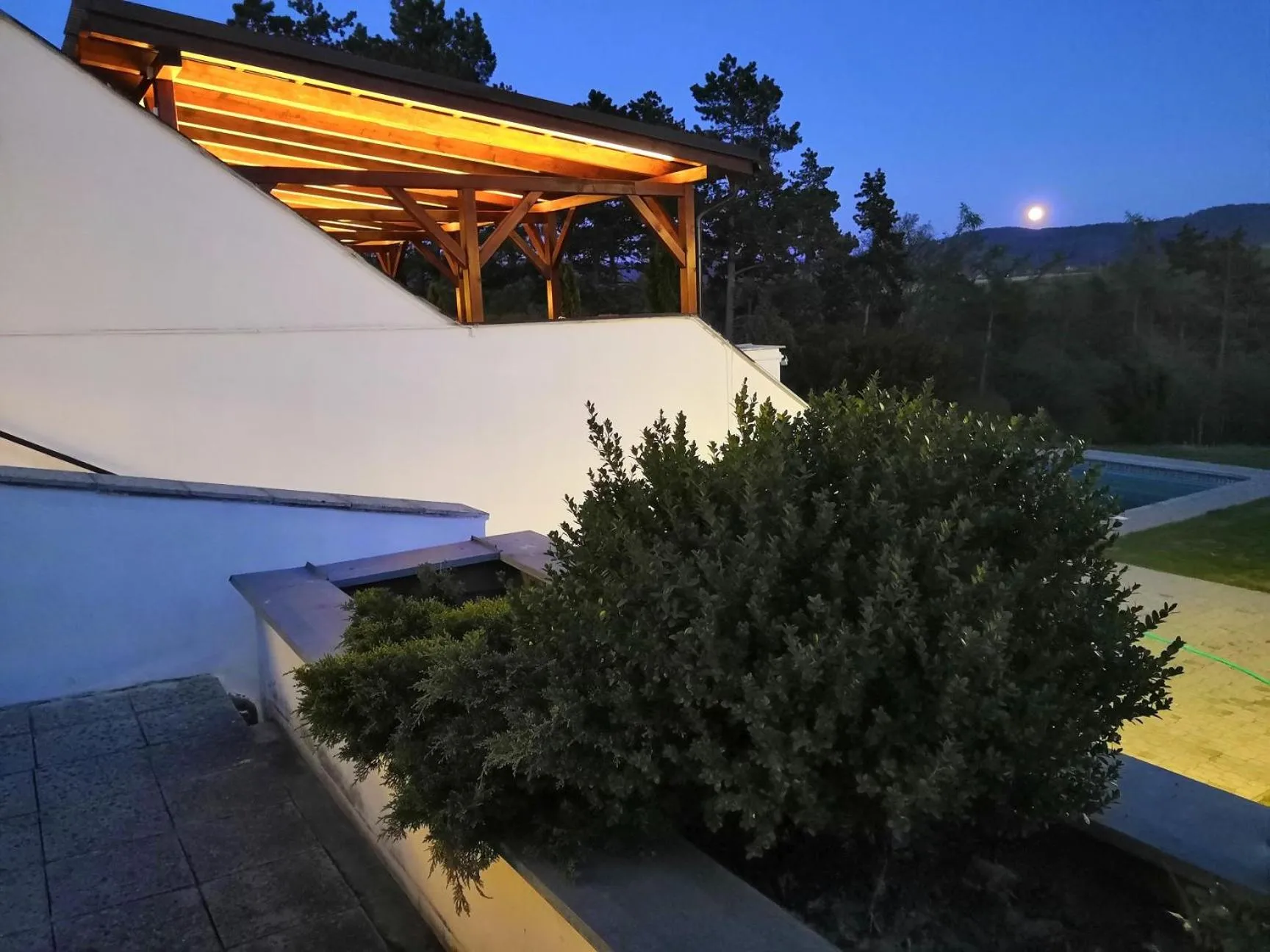 Garden in Hotel Berounka