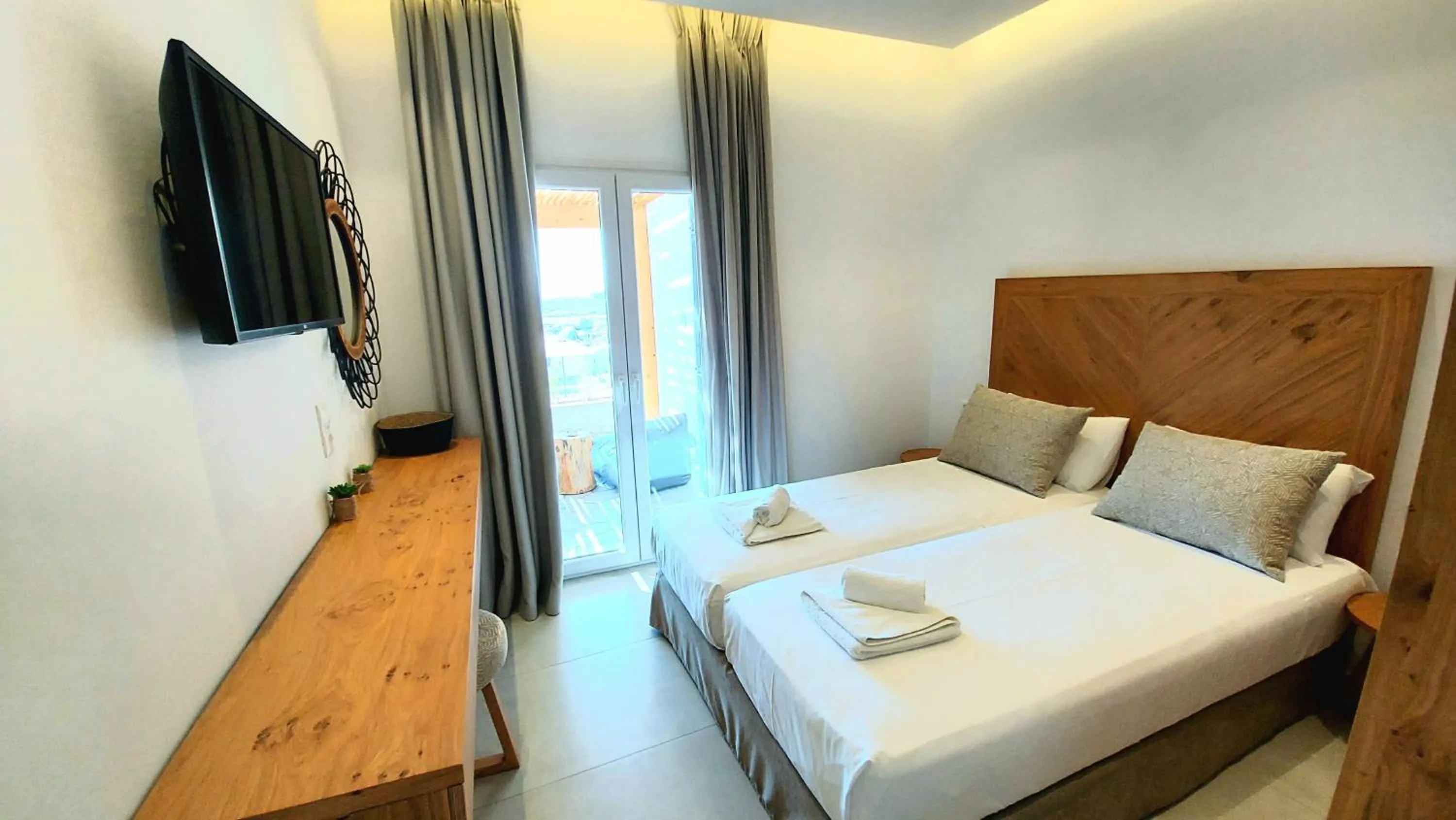 Bedroom in Privilege houses Mykonos