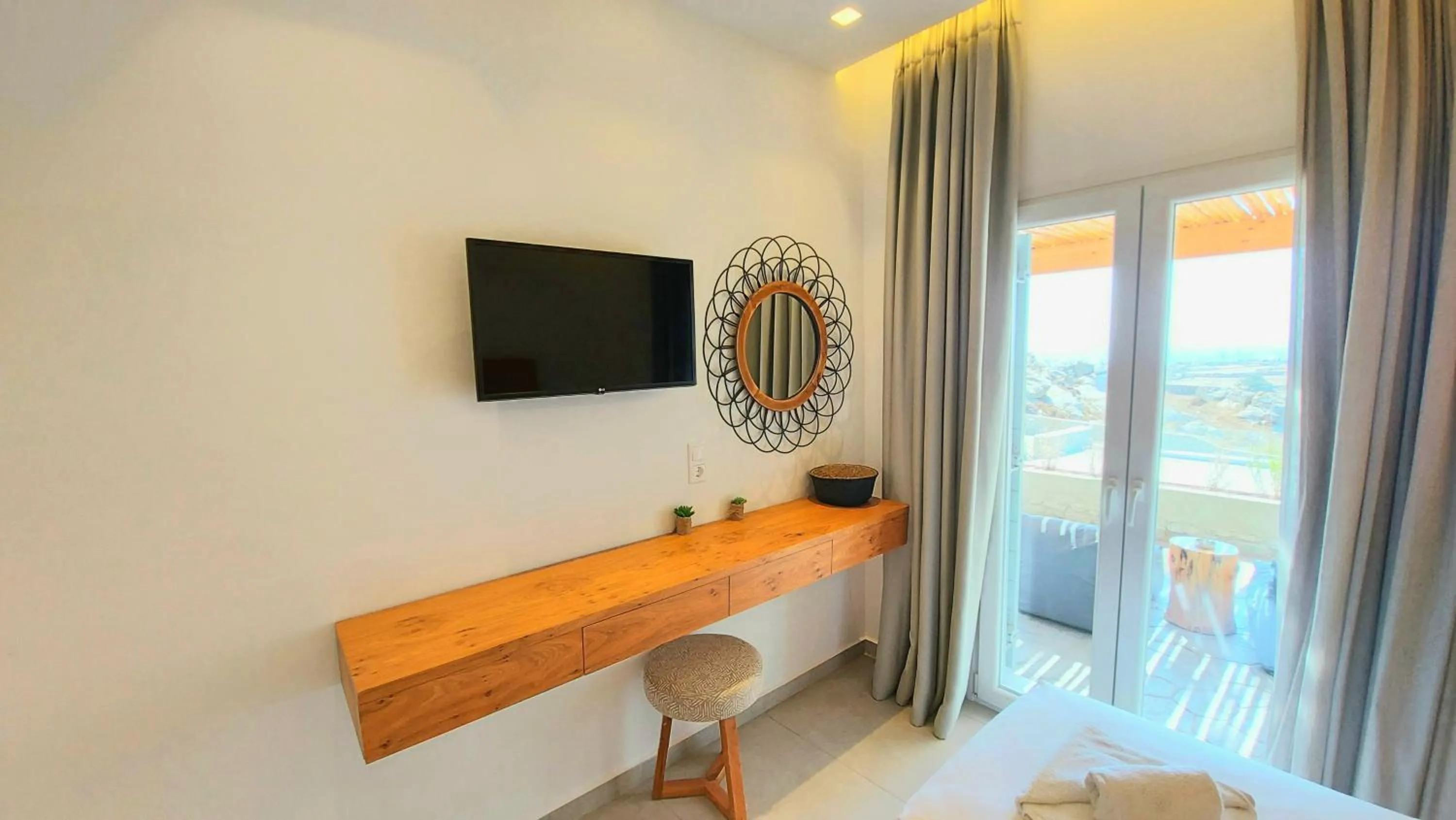 Bedroom in Privilege houses Mykonos