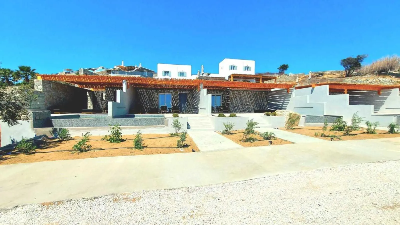 Property building in Privilege houses Mykonos